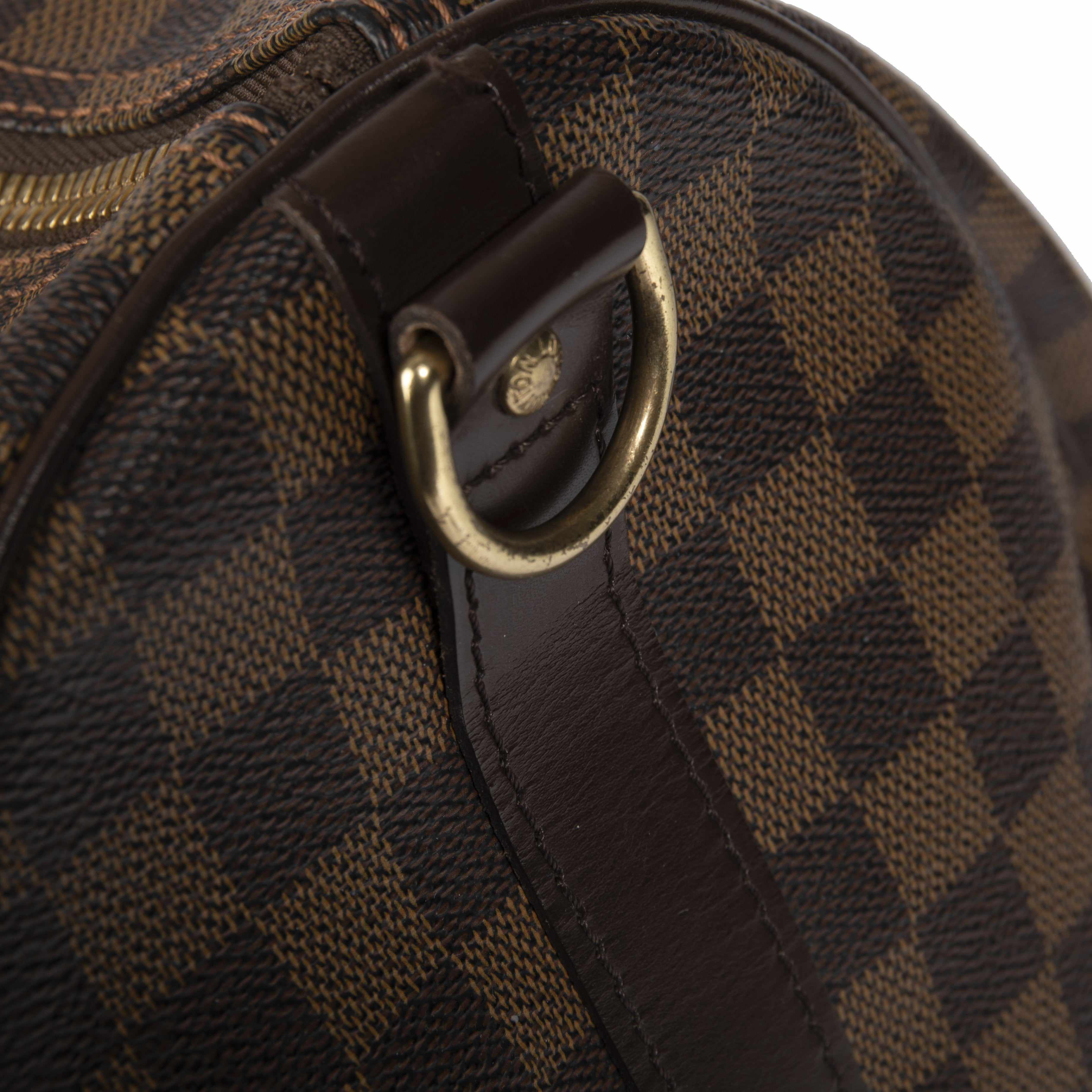 Louis vuitton keepall damier on sale ebene