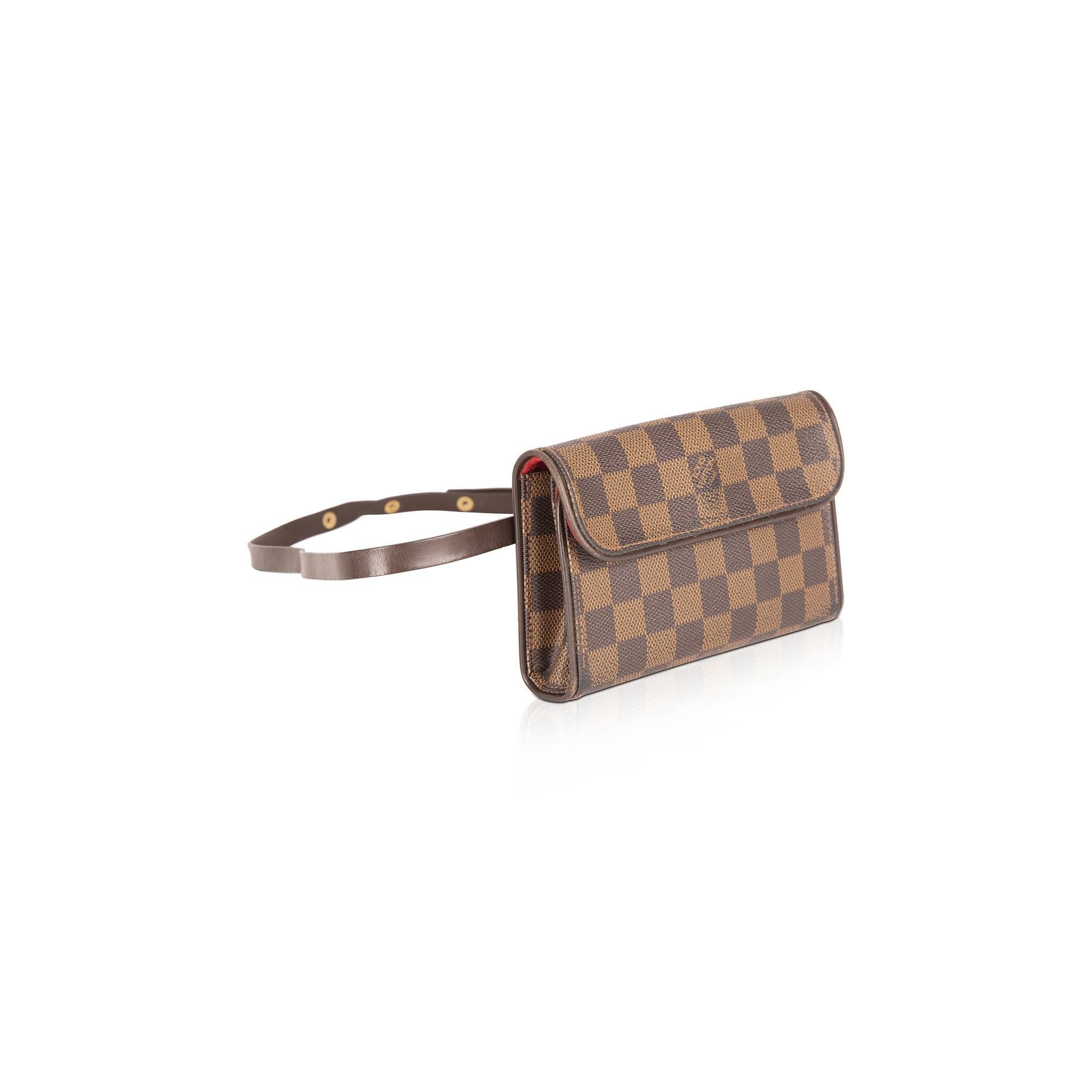 Louis Vuitton Pochette Florentine Damier Ebene Waist Bag