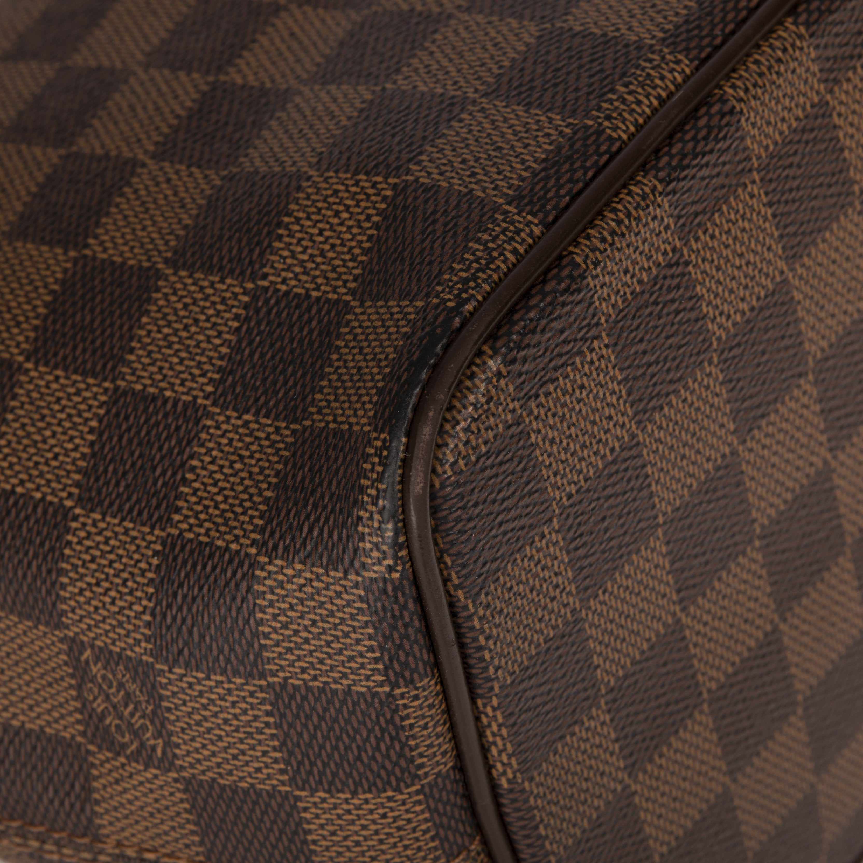 Louis Vuitton Damier Ebene Canvas Saleya PM Bag Louis Vuitton