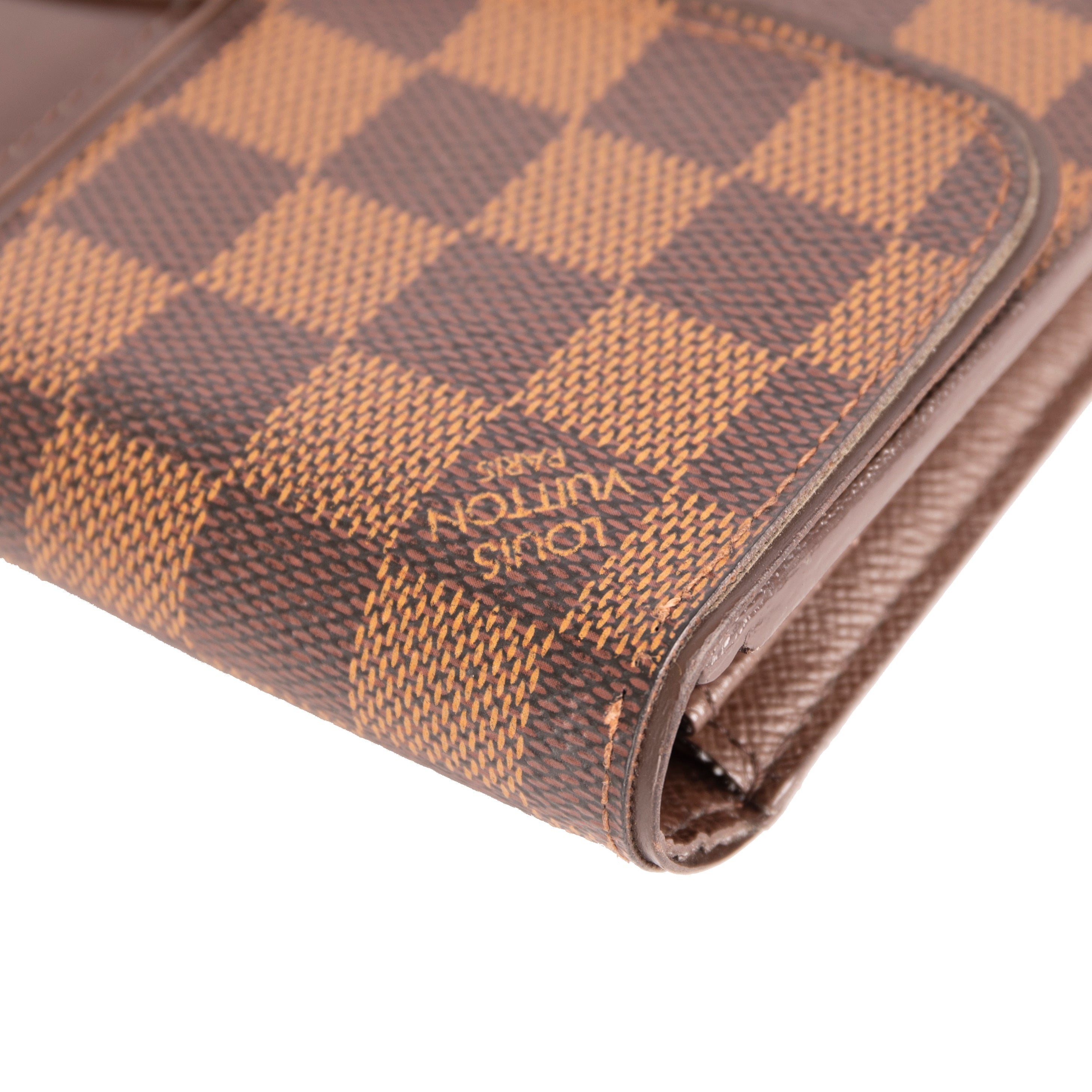 Louis Vuitton Damier Ebene Sistina Wallet QJA0VU0T0B078