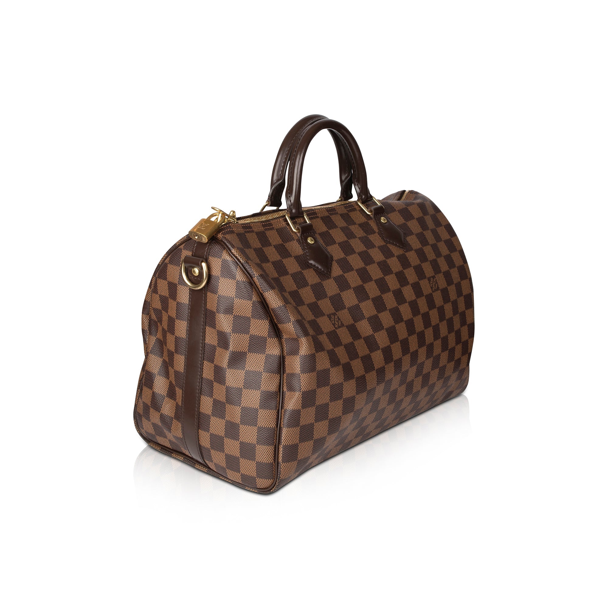 Louis vuitton speedy on sale 35 bandouliere damier ebene