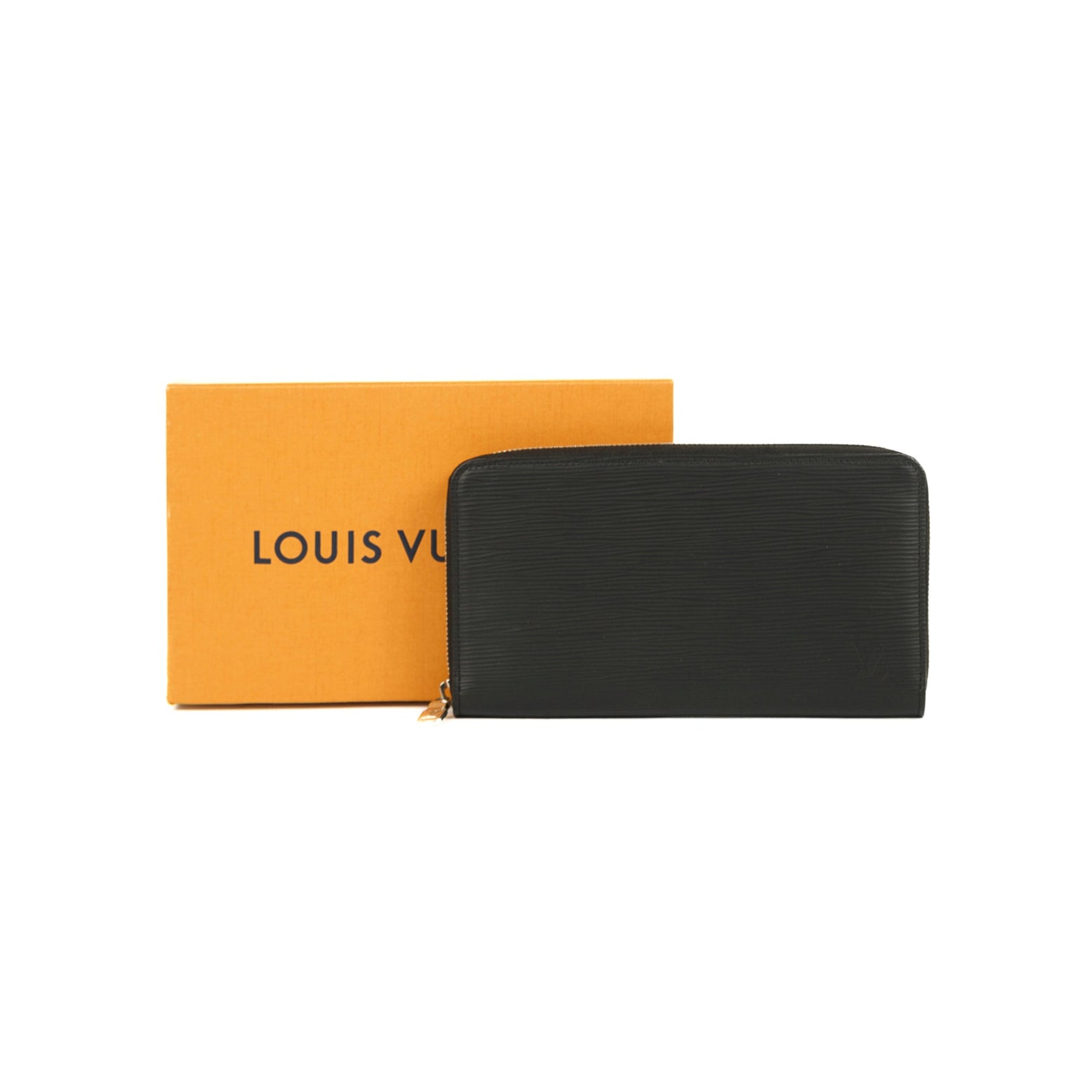 Louis Vuitton Epi Zippy Organizer Wallet w/ Box