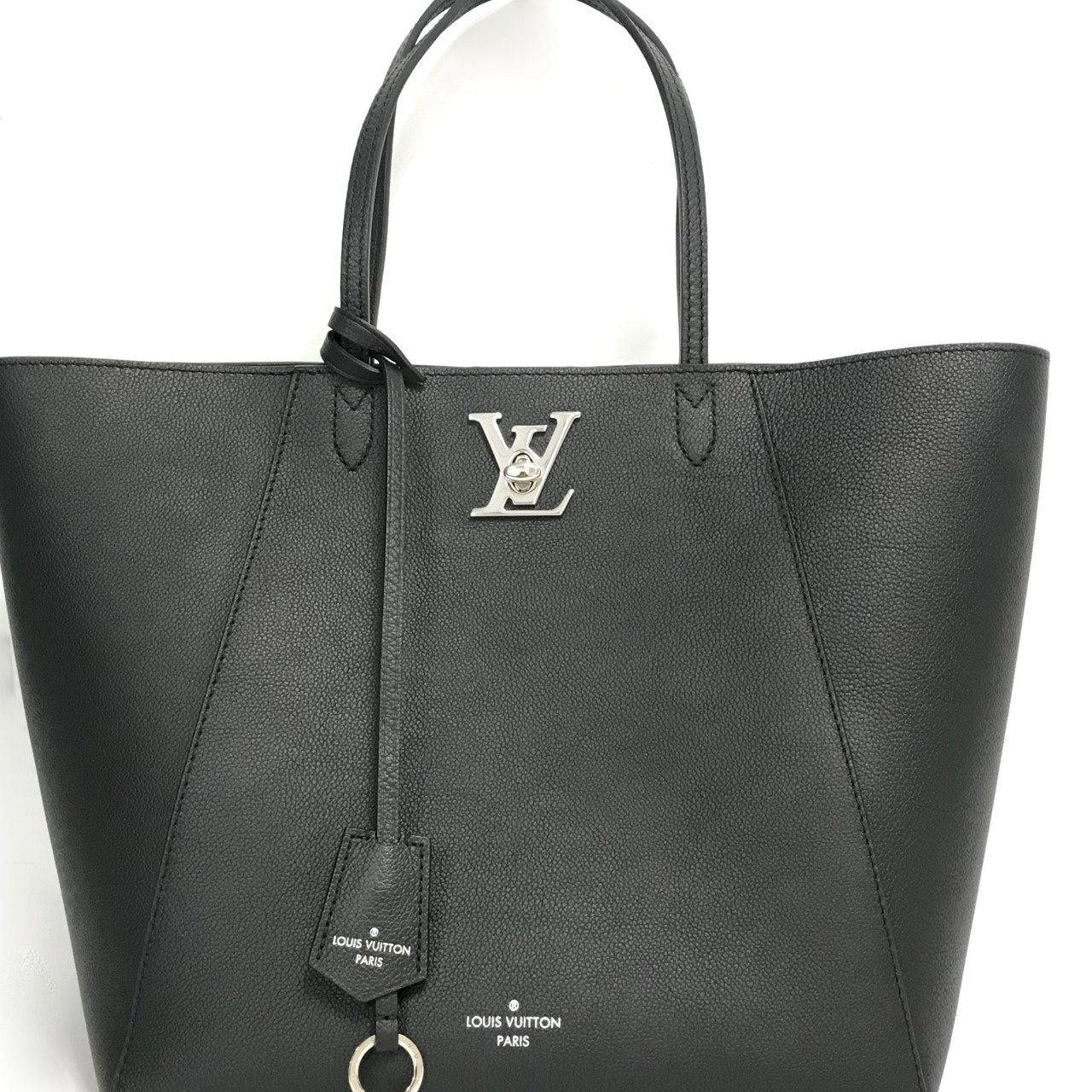 Louis Vuitton Lockit Mm V.ca. Noir In Ca Noir