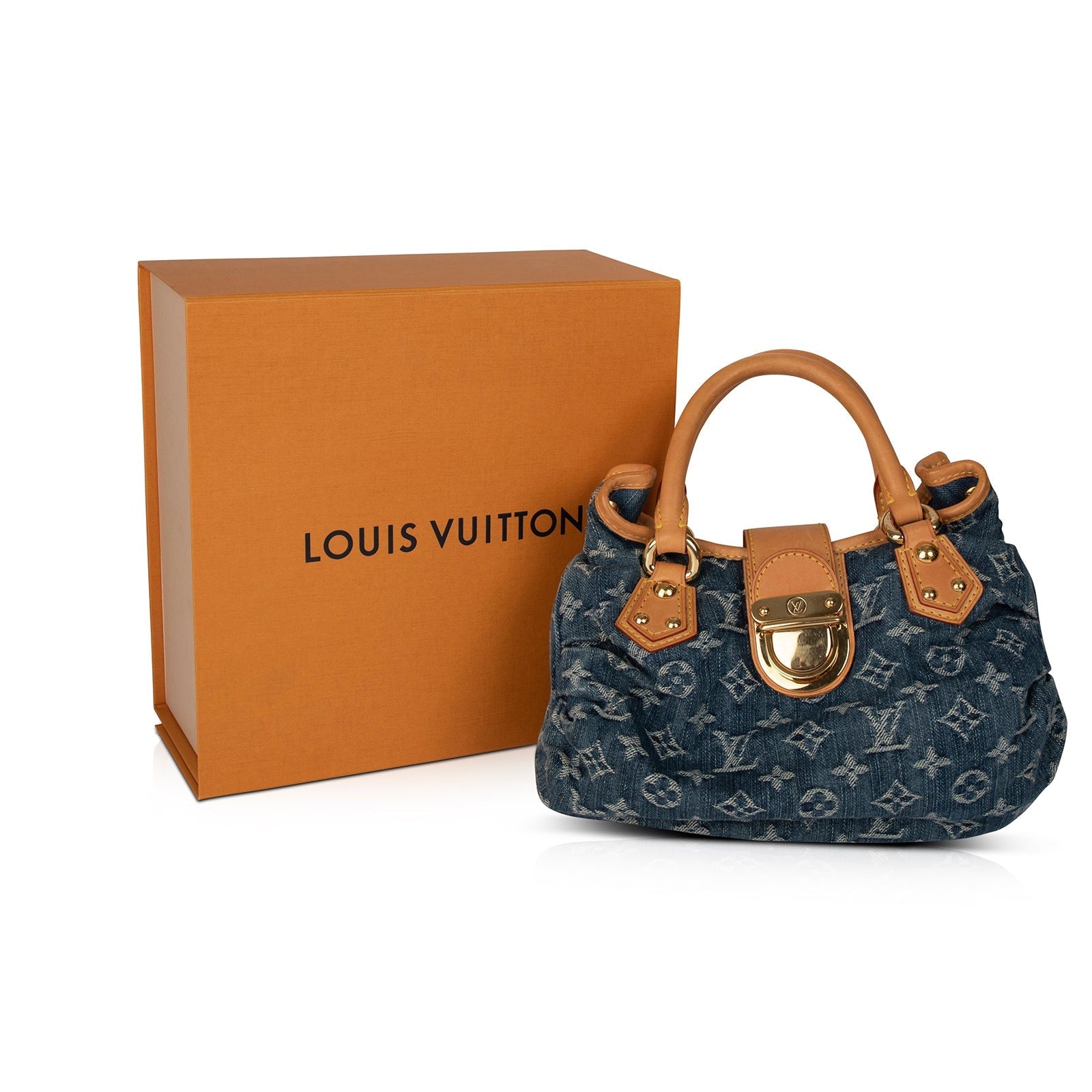 Louis Vuitton - Pleaty Monogram Denim Bag
