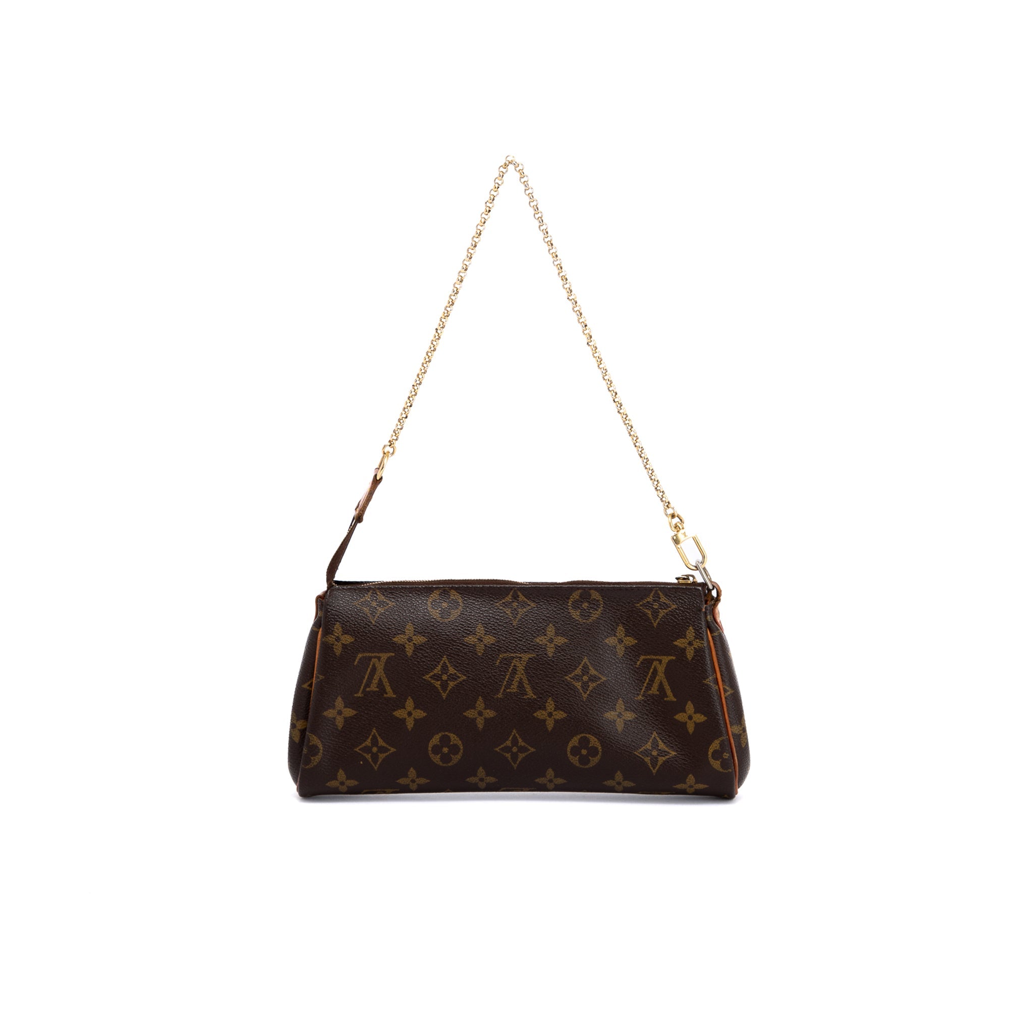 LOUIS VUITTON Monogram Pochette Eva Clutch Shoulder Bag - 30% Off