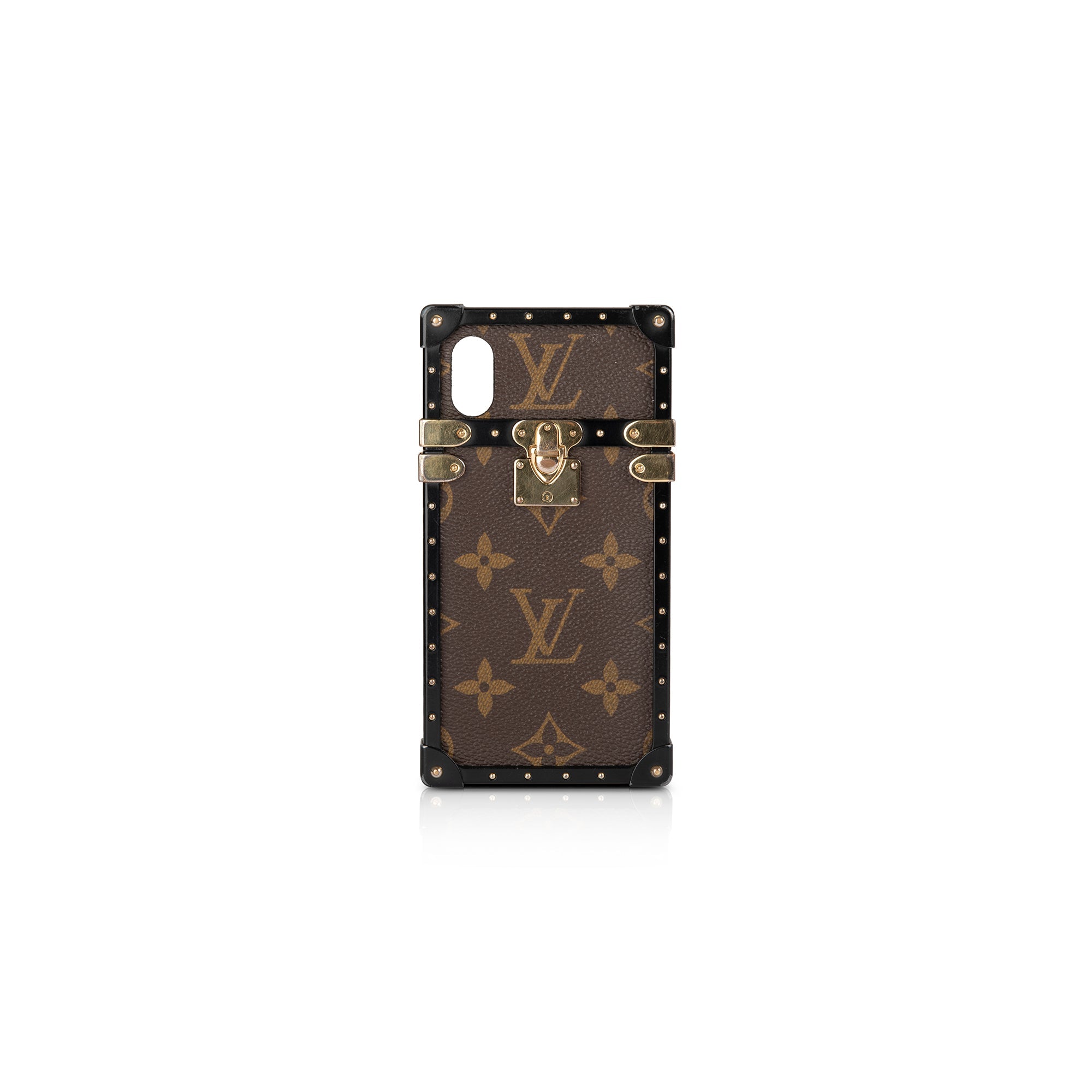 Louis Vuitton Monogram Eye Trunk Iphone X Case w/ Box & Receipt
