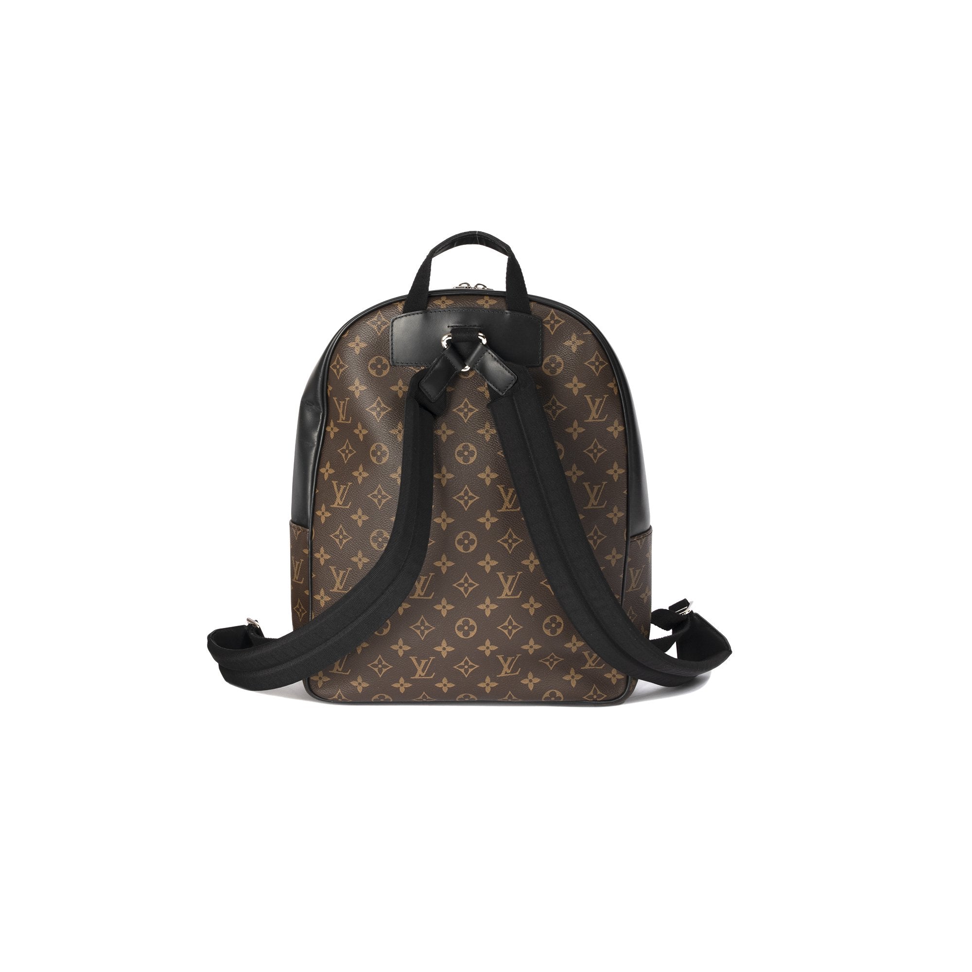 Louis Vuitton NEW Josh Backpack Macassar Monogram Canvas Brown W