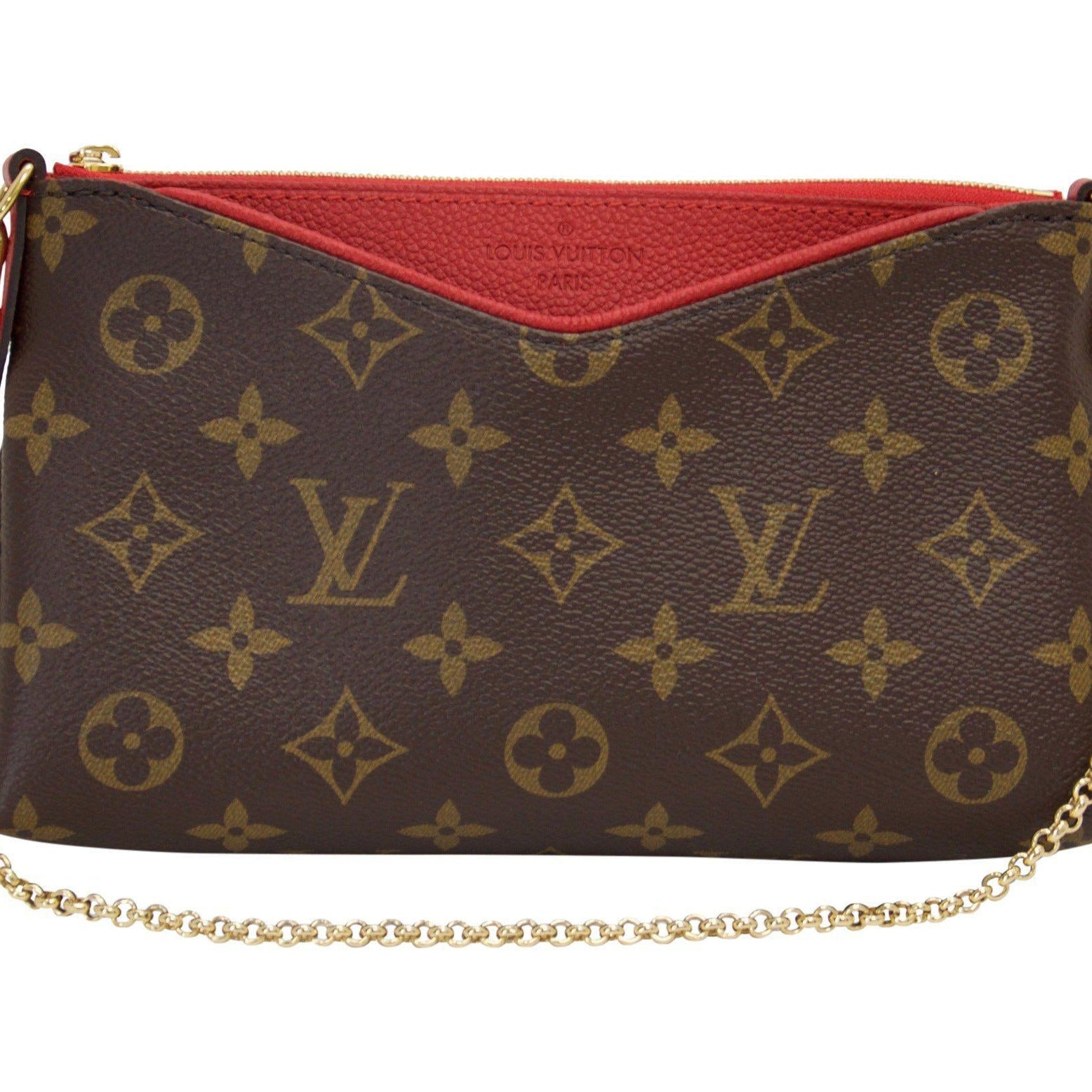 Louis Vuitton Pallas Clutch Noir