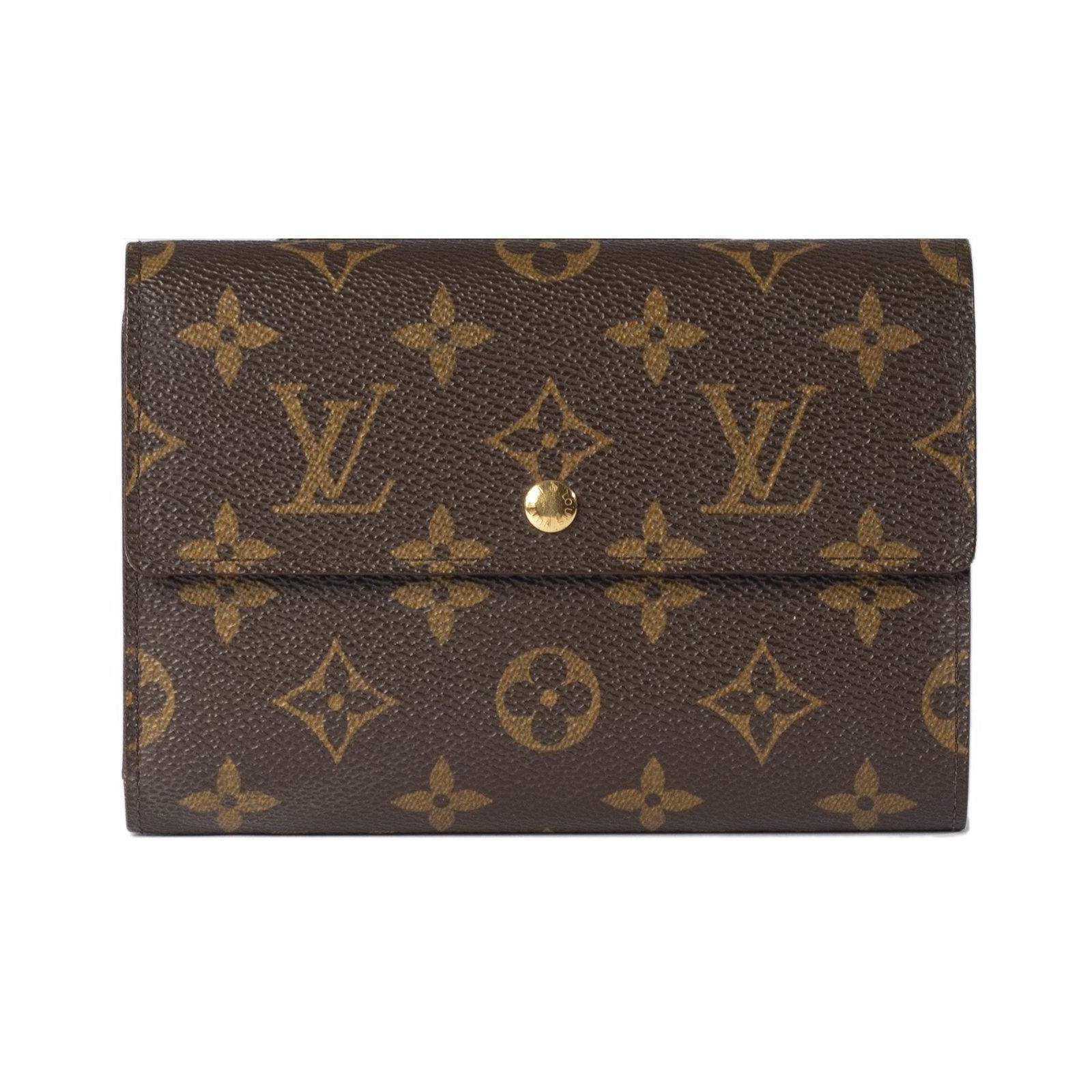 Louis Vuitton Monogram Porte Tresor Etui Papiers Wallet - Shop LV CA