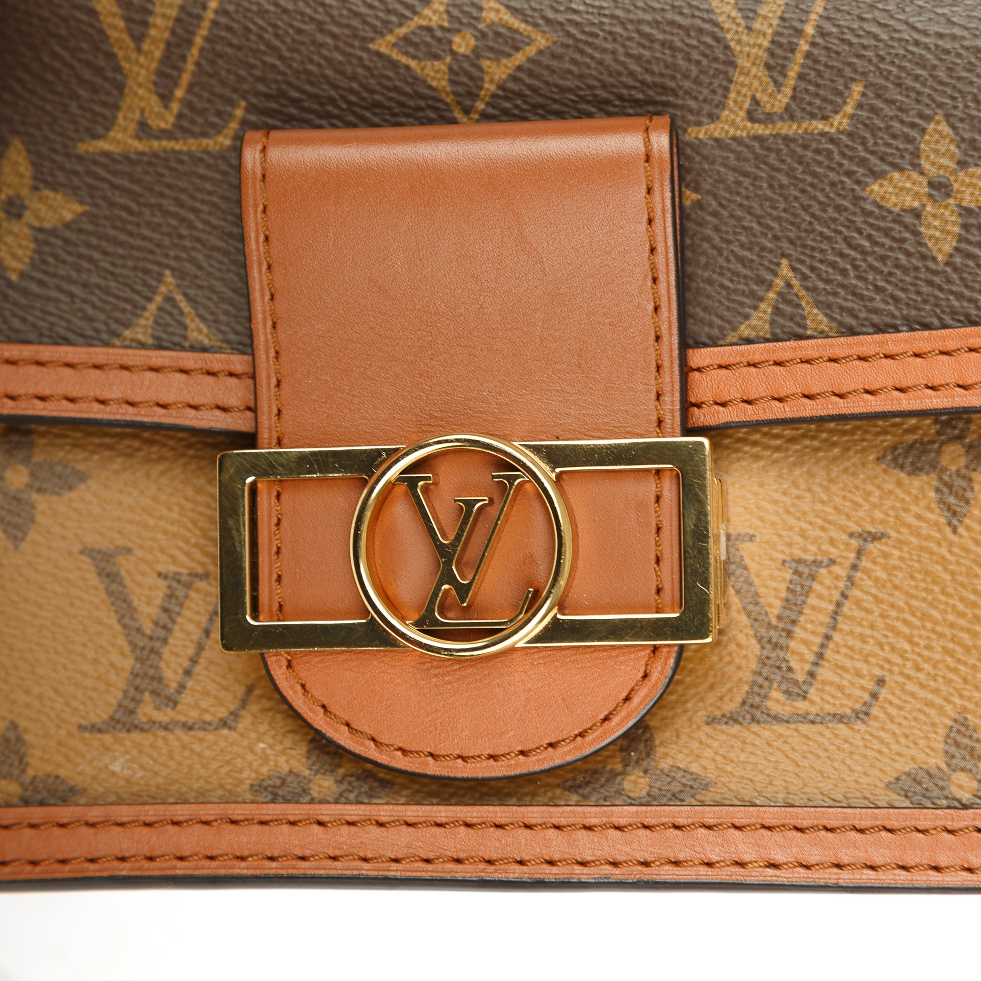 Louis Vuitton Wallet Dauphine Chain Shoulder Bag