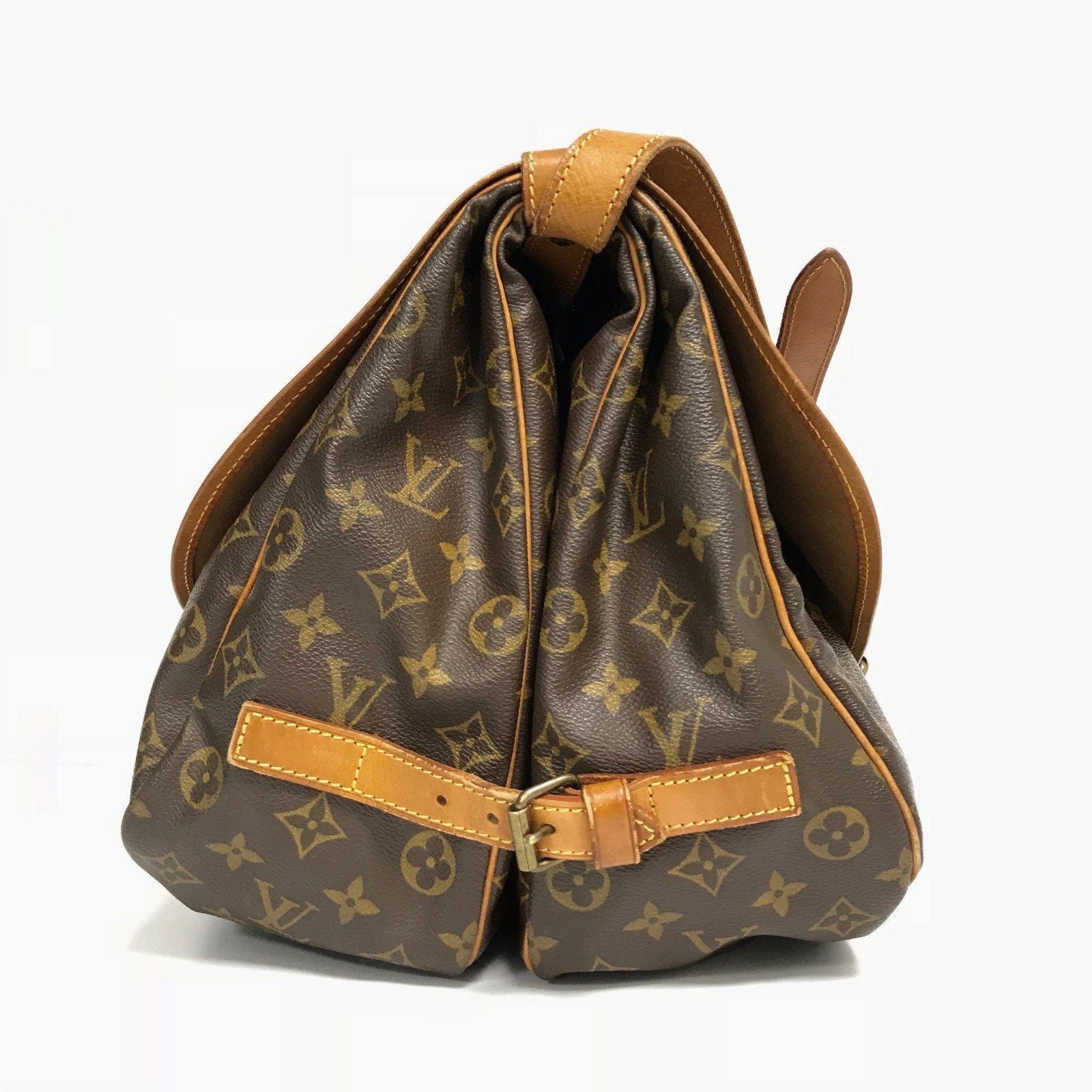 Louis Vuitton Monogram Canvas Saumur 35 Messenger Bag Louis Vuitton