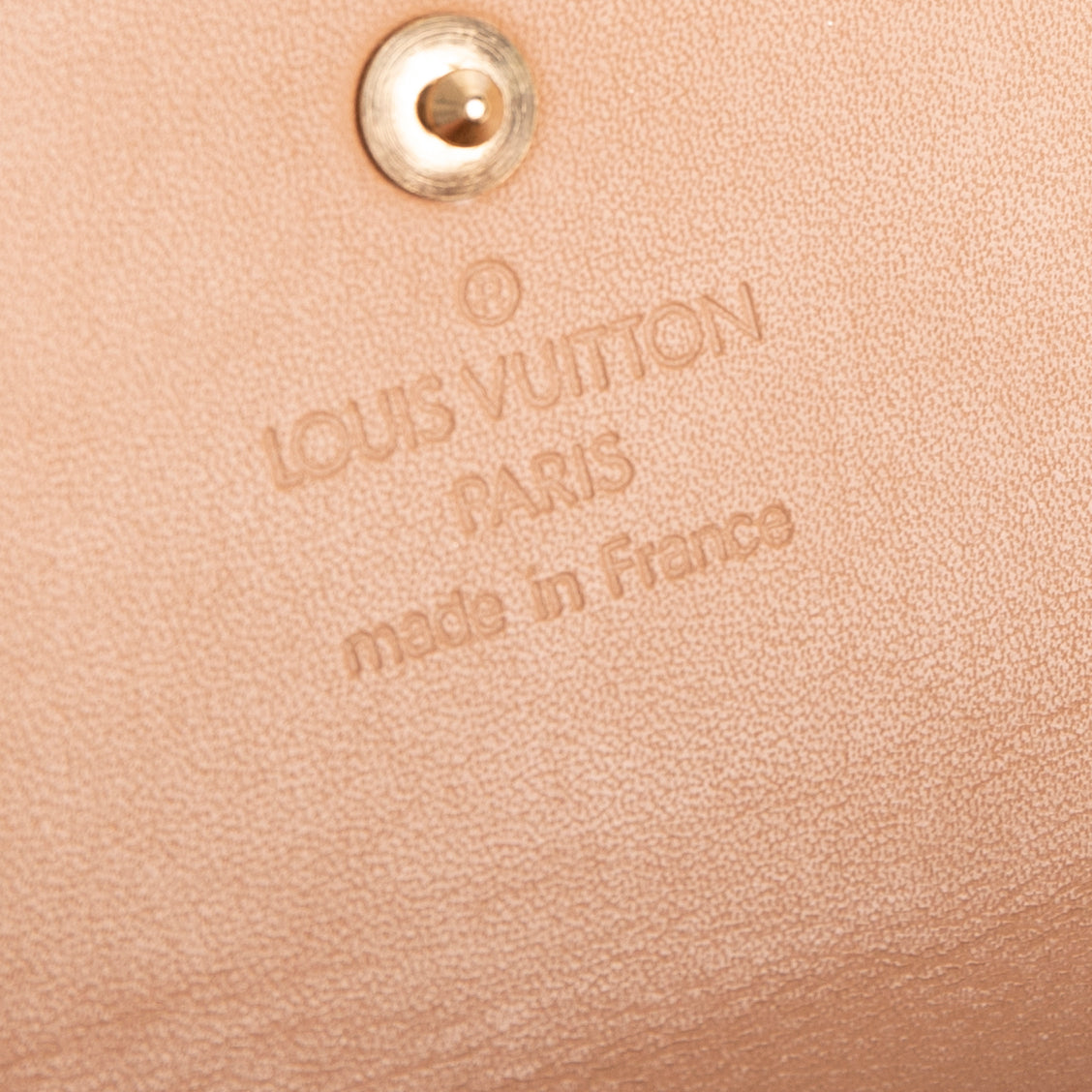 Louis Vuitton Elise Wallet in brown Monogram . Made in France
