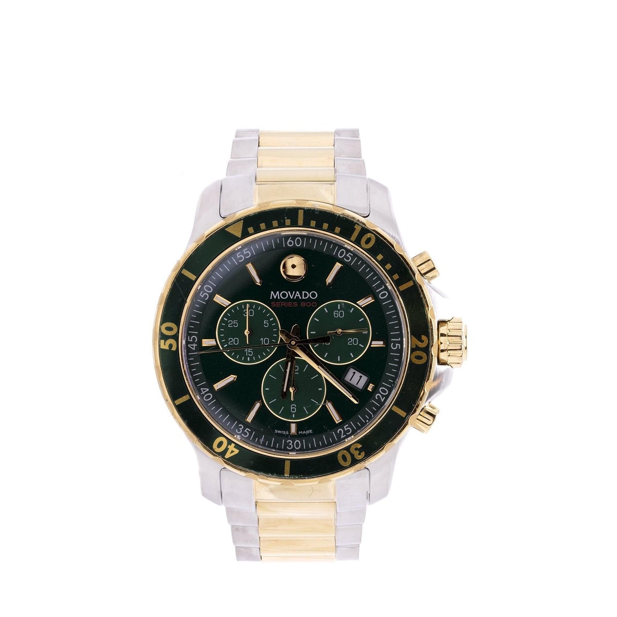 Movado 800 outlet series two tone