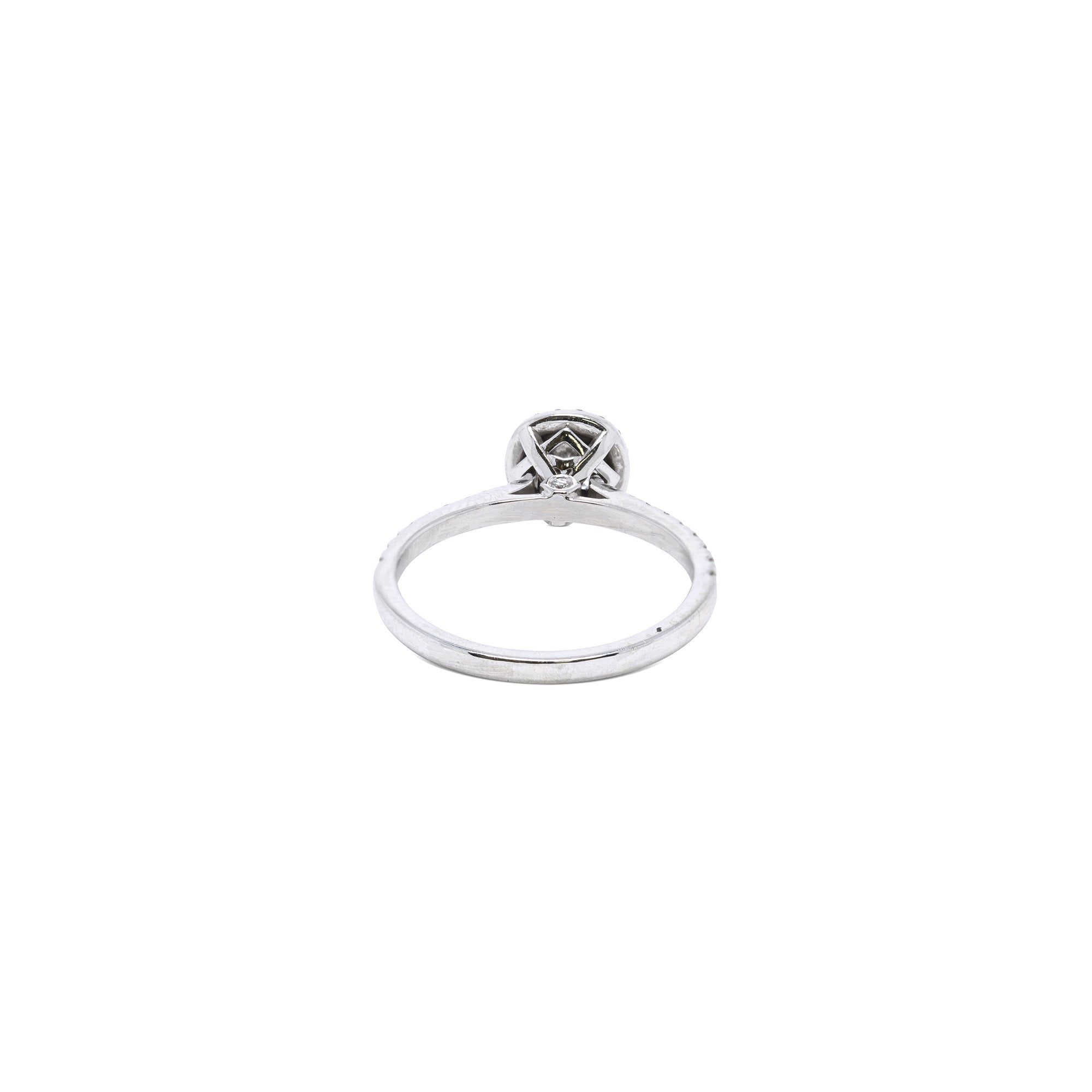 Noam Carver Halo Design Diamond Engagement Ring W/ GIA Report – Oliver ...