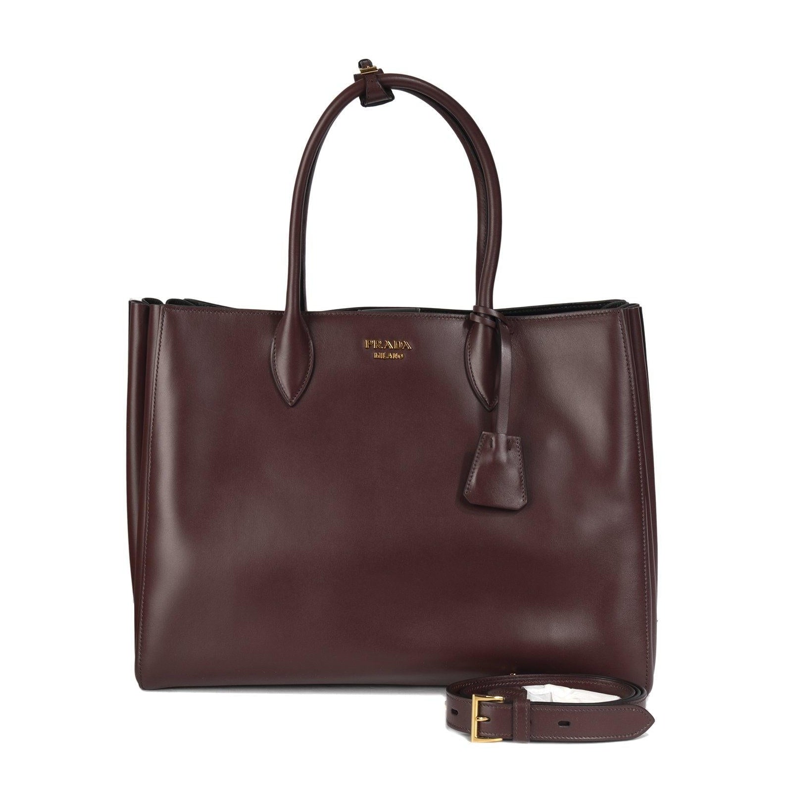 Prada bibliotheque tote on sale bag