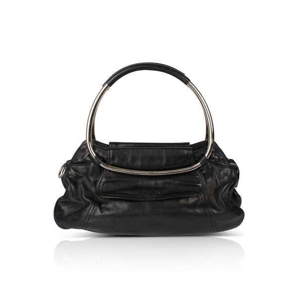 Prada Nappa Leather Ring Handle Bag — Oliver Jewellery