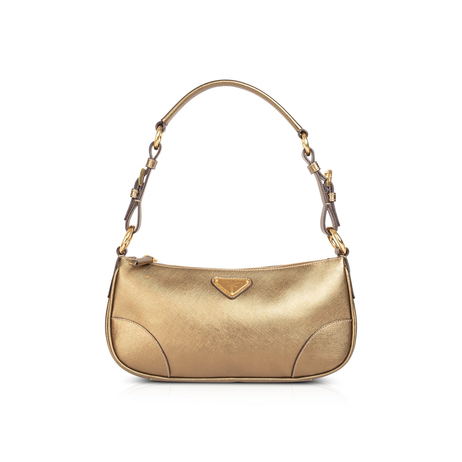 Prada Saffiano Metal Mini Shoulder Bag — Oliver Jewellery