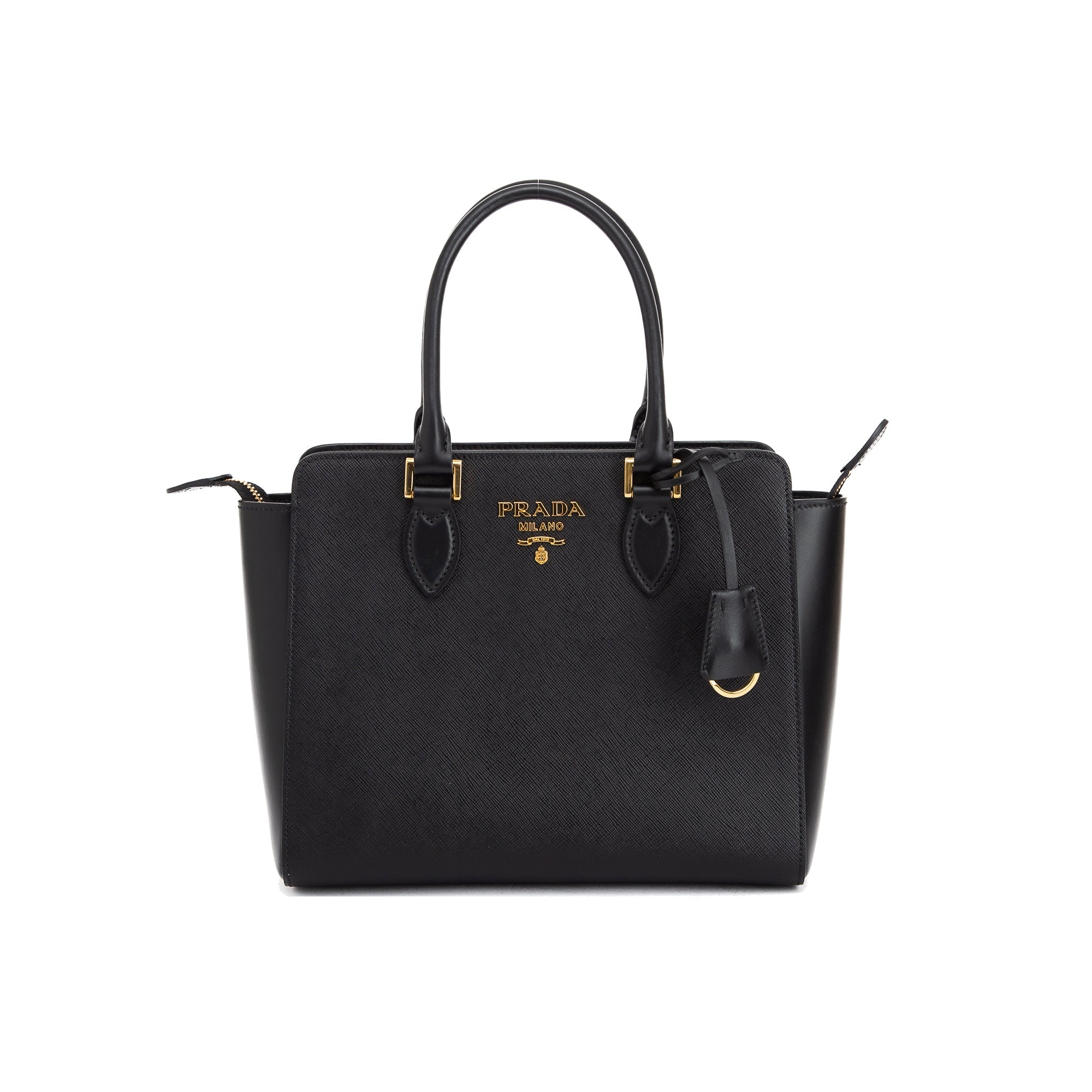 Prada soft deals calf tote