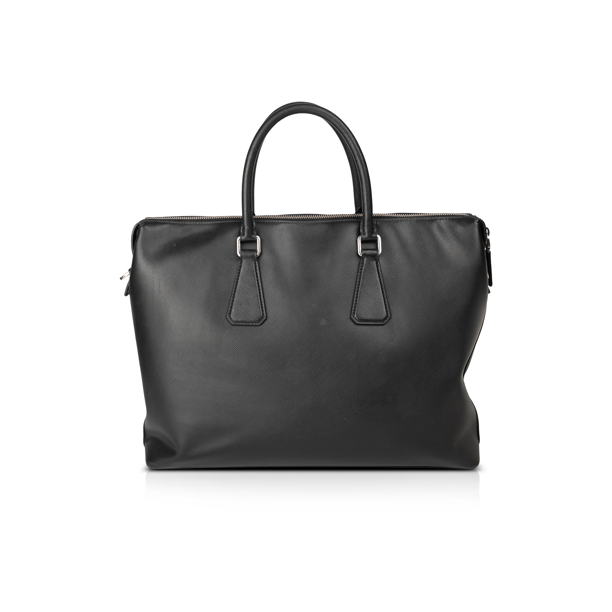 Prada saffiano travel on sale briefcase