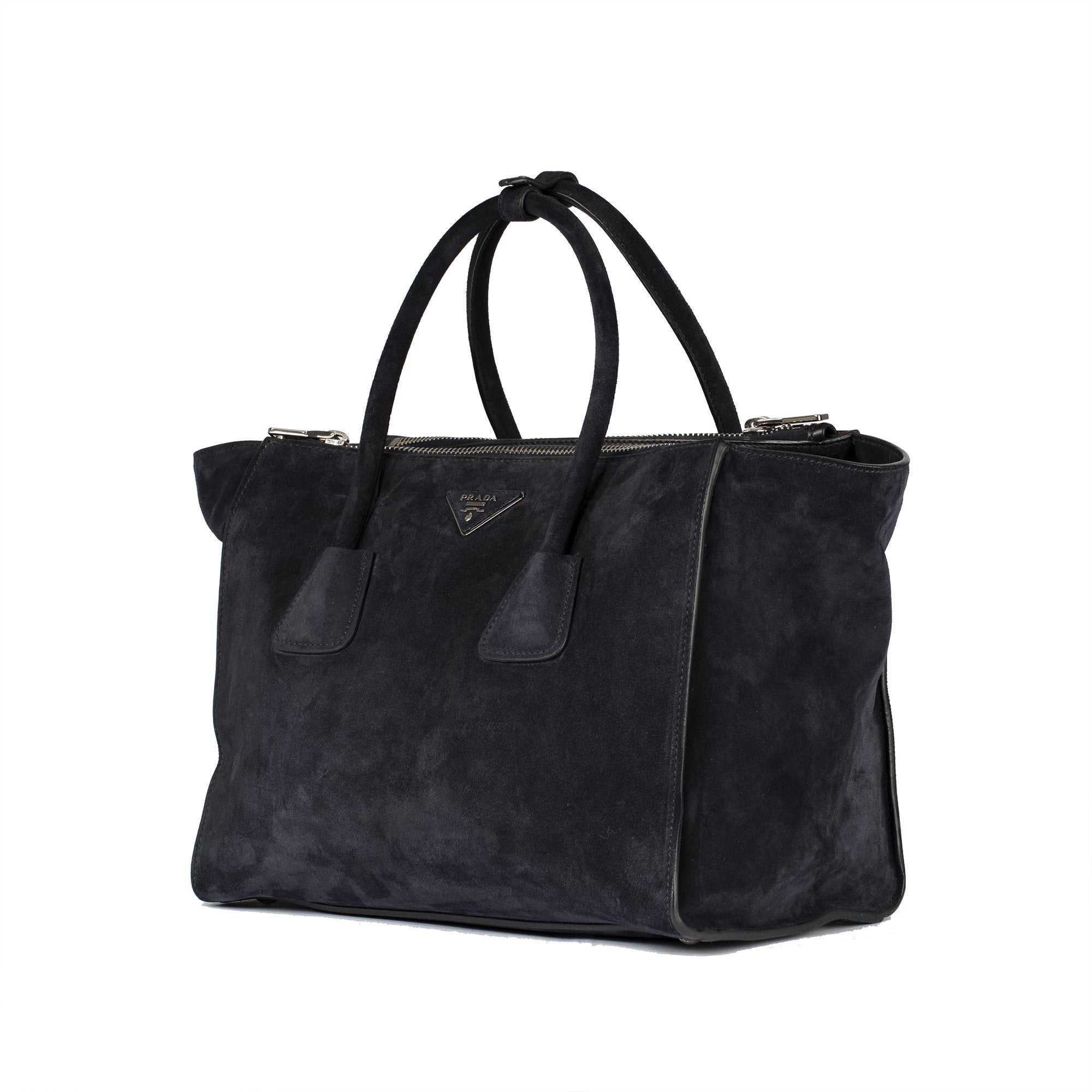 Prada twin pocket deals tote bag