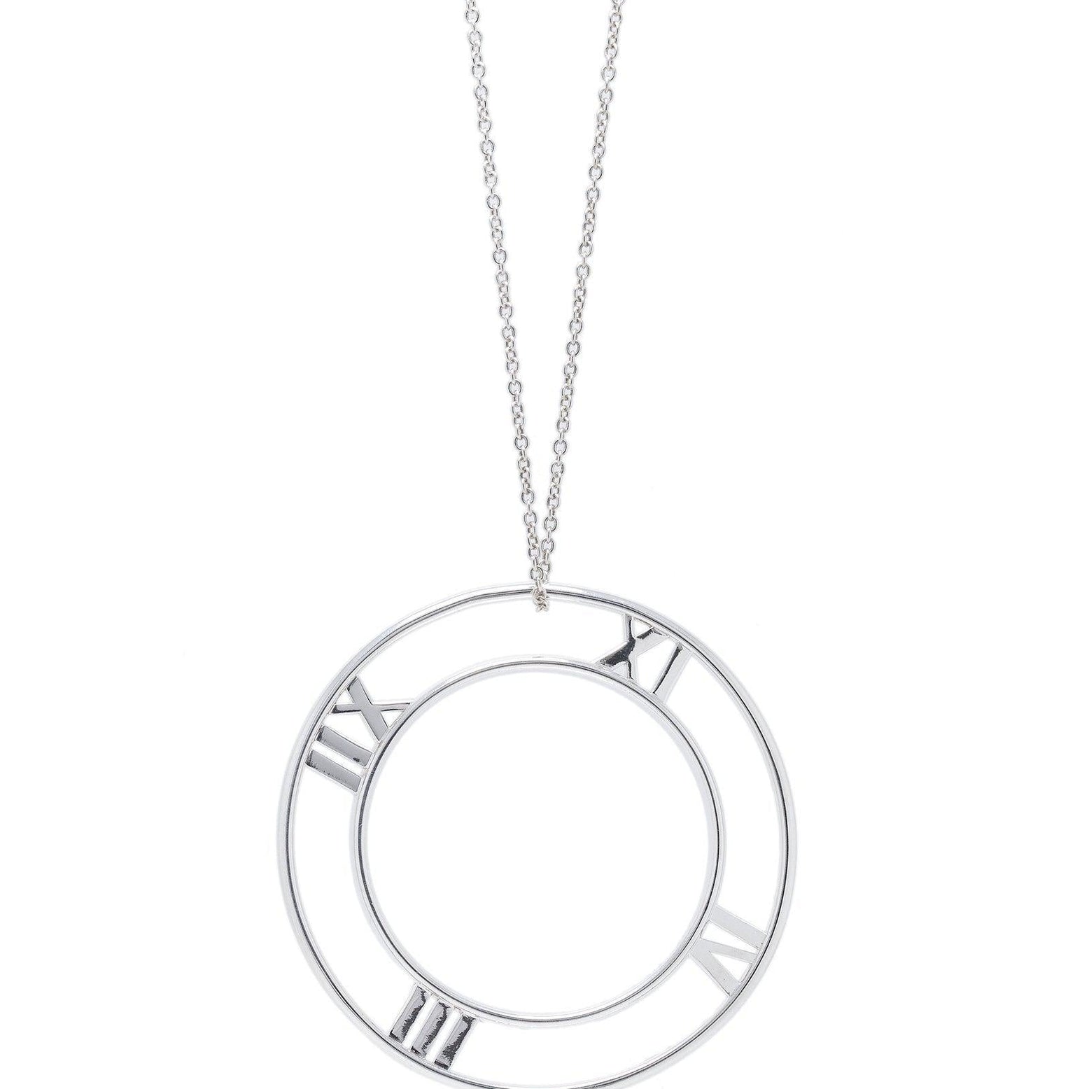 Tiffany & Co. Atlas Medallion Pendant Necklace