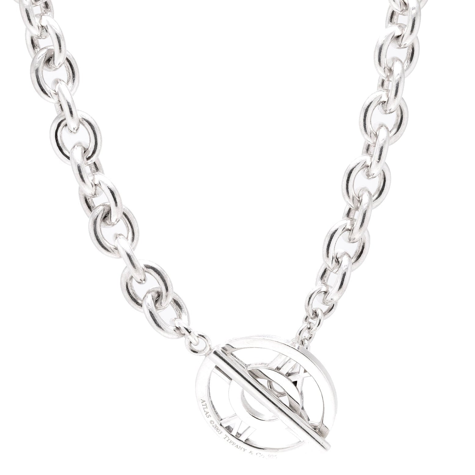 Tiffany & Co. Atlas Toggle Necklace