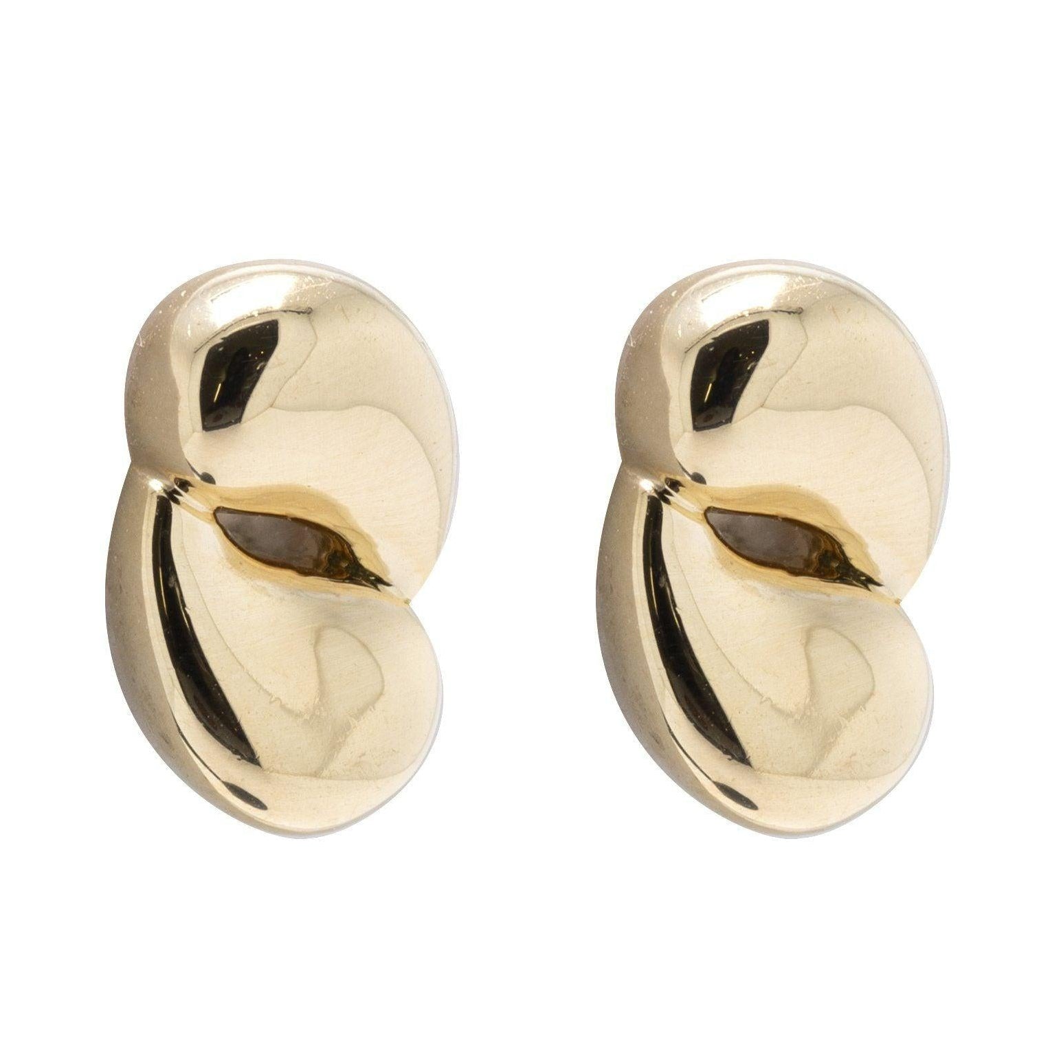 Tiffany & Co. Elsa Peretti 18k Gold Double Teardrop Earrings – Oliver ...