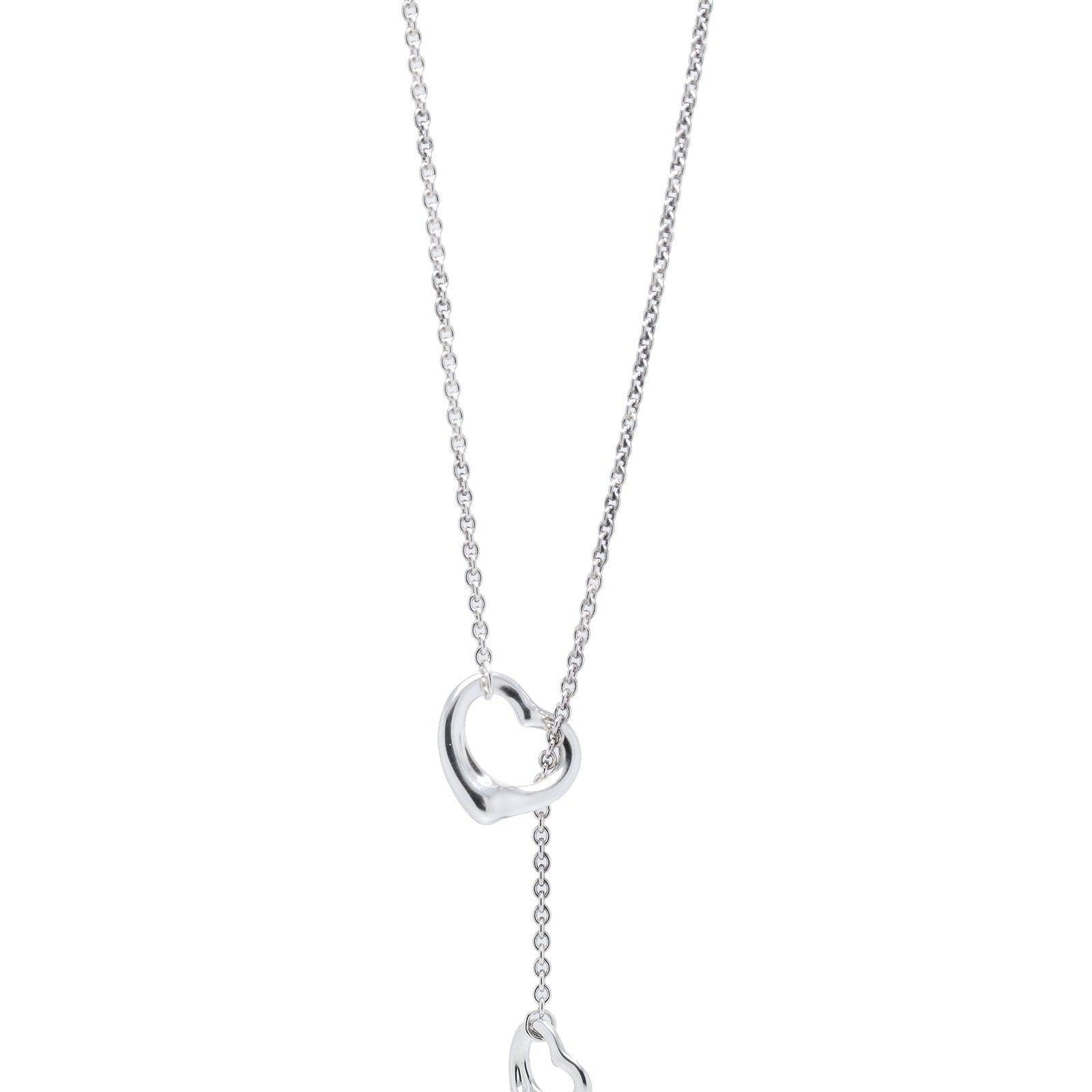 Tiffany & Co. Elsa Peretti Open Heart Lariat – Oliver Jewellery