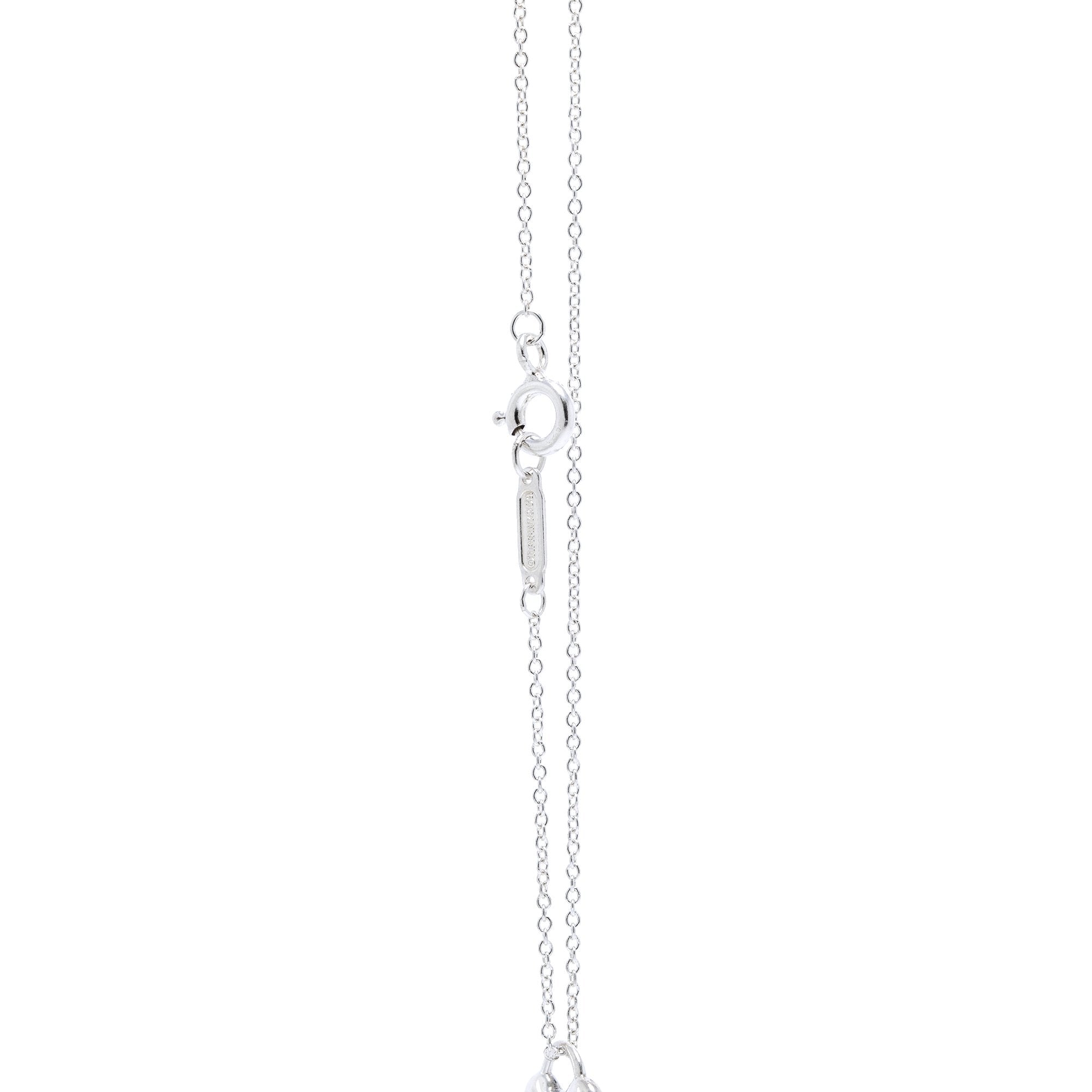 Tiffany & Co. Mini Heart Lock Pendant Necklace – Oliver Jewellery