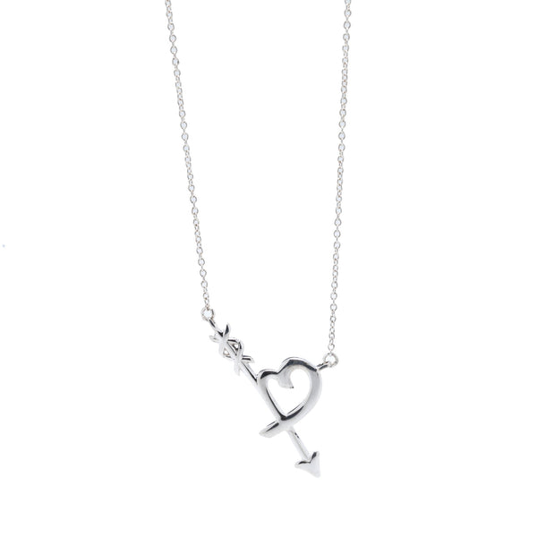 Tiffany & Co. Heart Arrow Necklace 18 Inch - Etsy