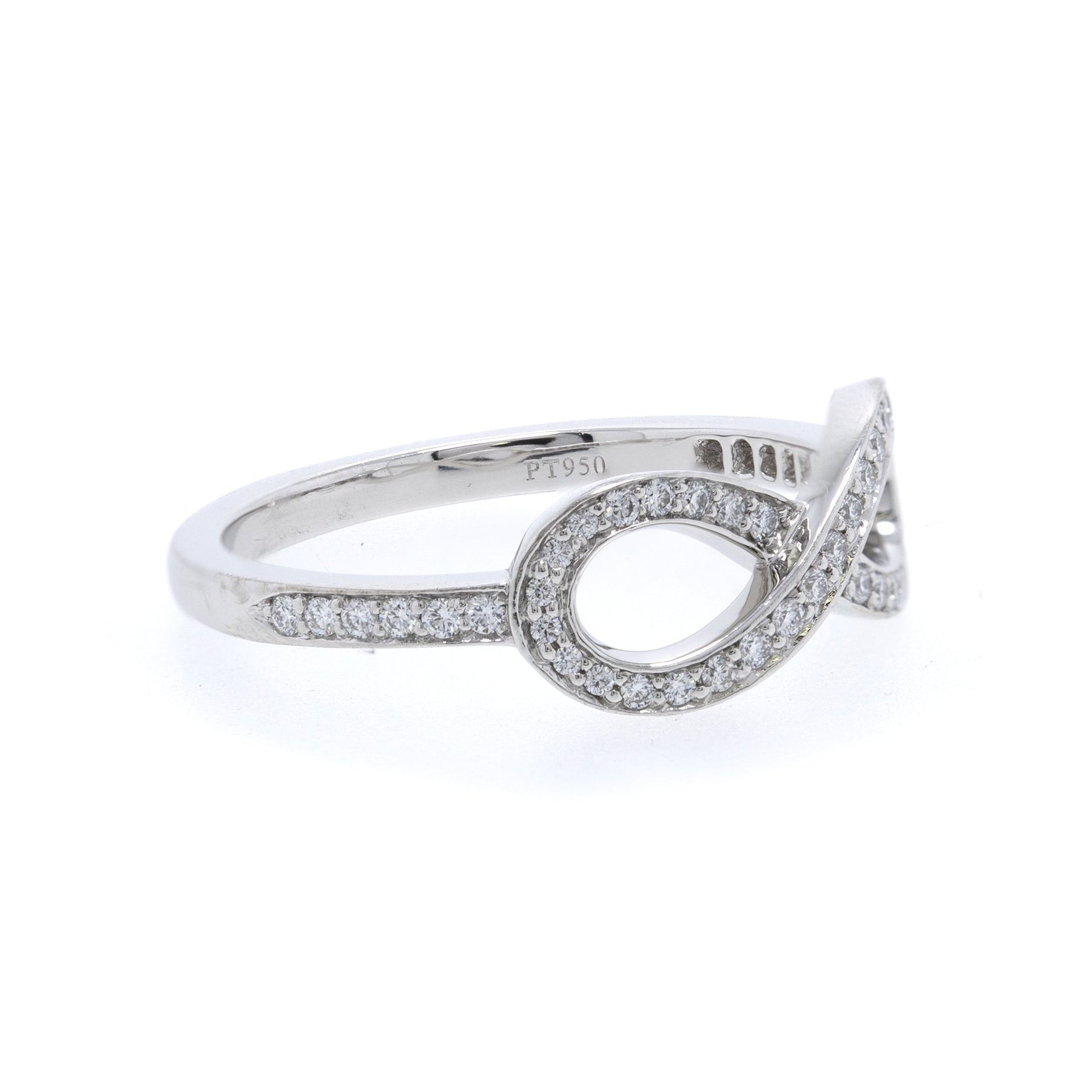 De Beers Jewellers Platinum My First De Beers Infinity Solitaire Diamond  Ring - Farfetch