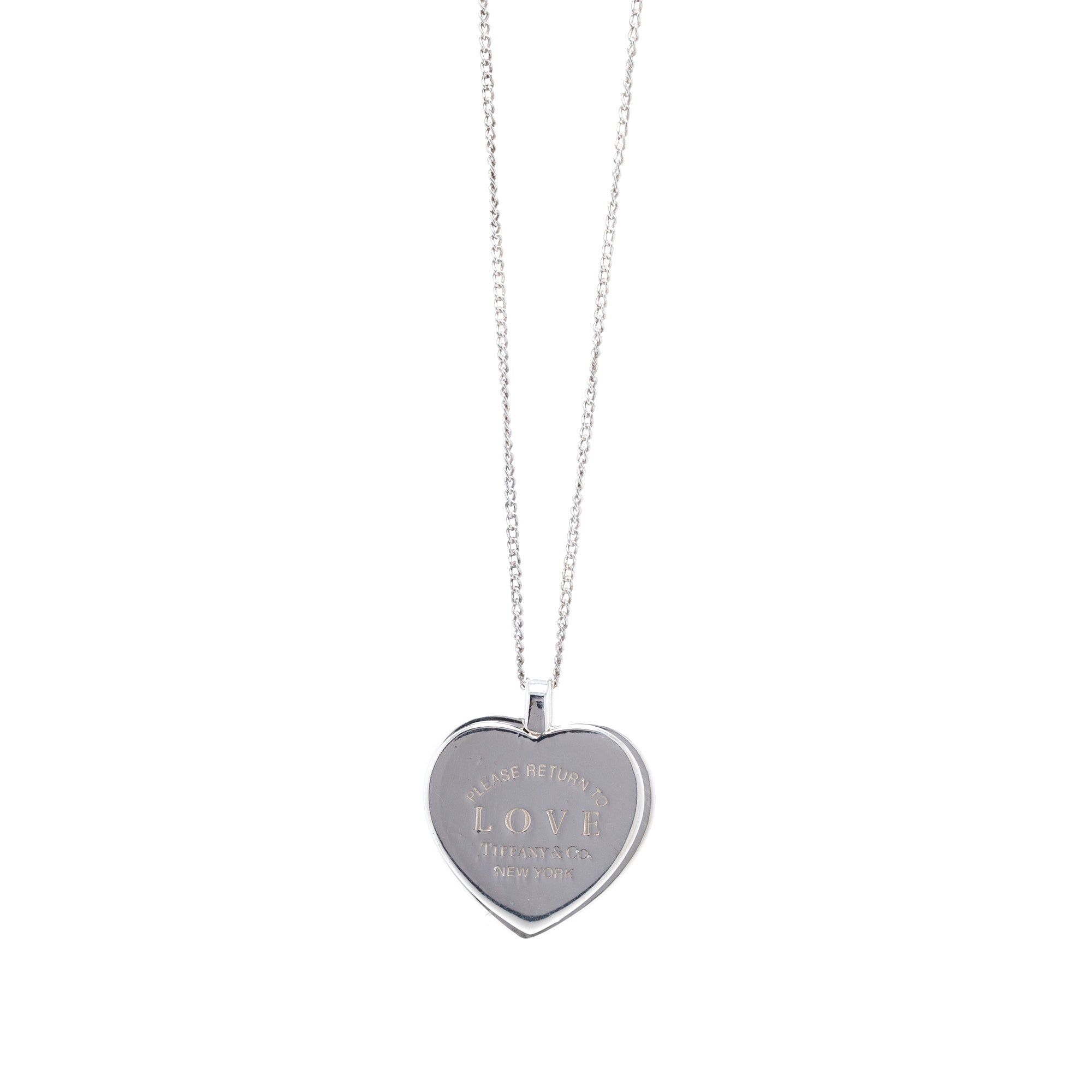 Tiffany Co Return to Tiffany Love Heart Pendant Necklace 3