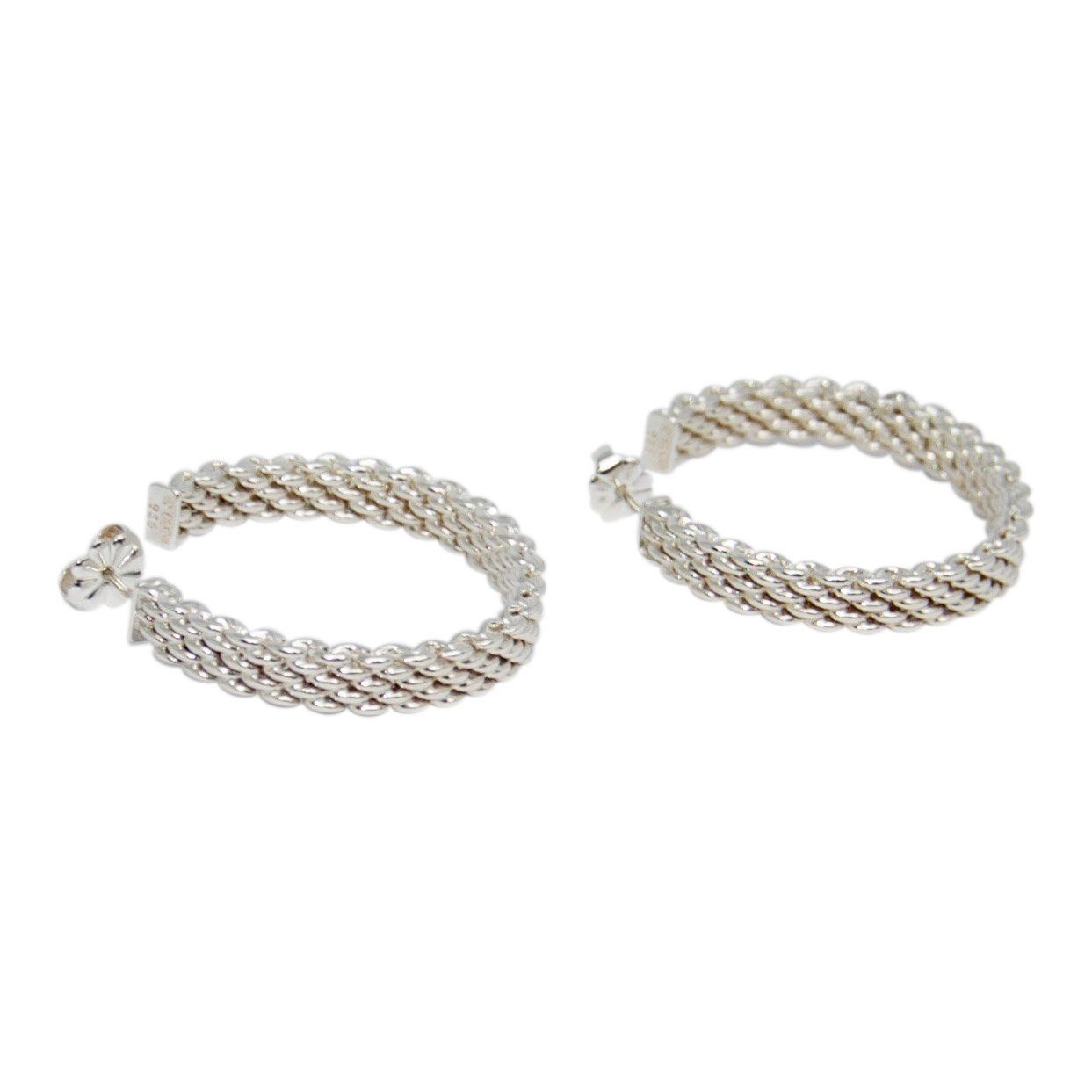 Tiffany & Co. Somerset Hoop Earrings – Oliver Jewellery