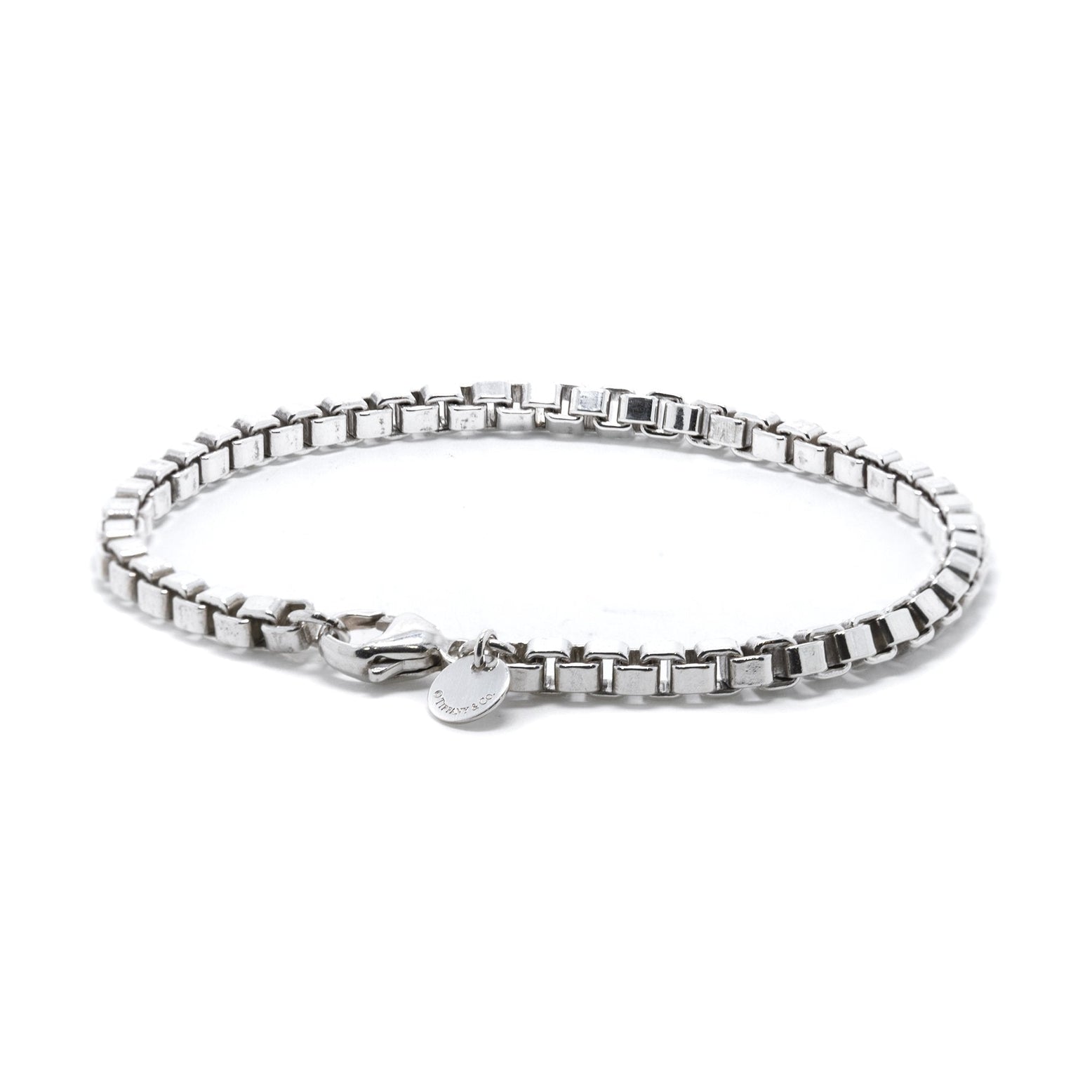 Tiffany  Co Silver Venetian Link Bracelet  Boutique LUCS