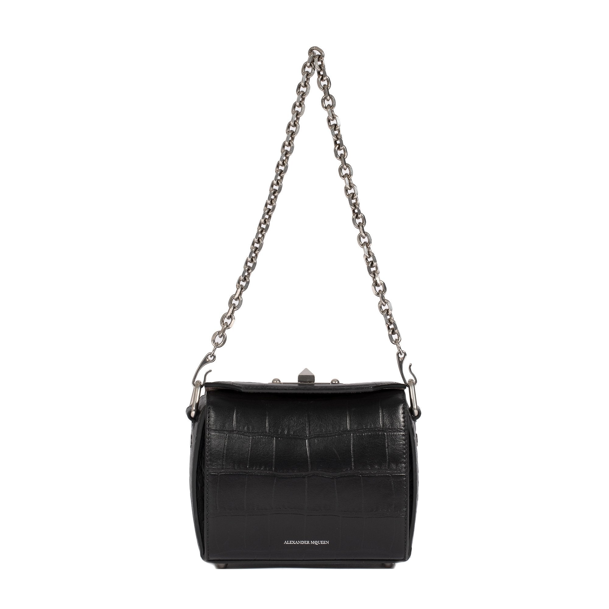 Alexander mcqueen box bag 19 hot sale