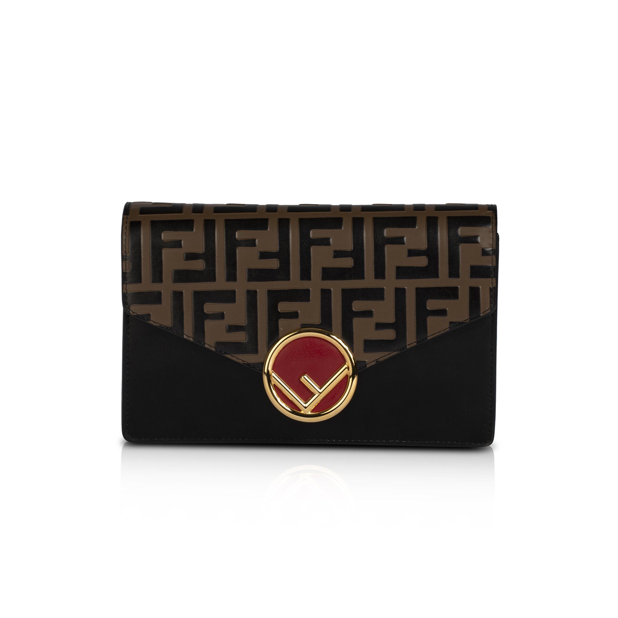 Fendi ff wallet on on sale chain