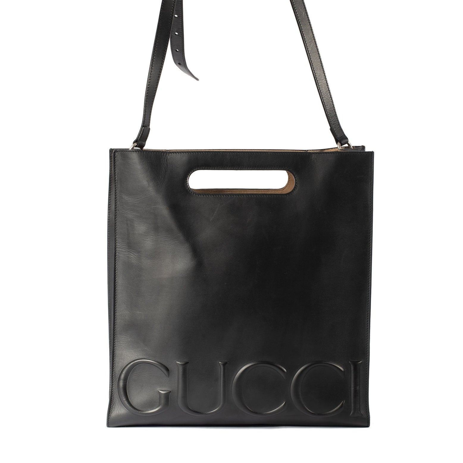 Gucci Linea XL Leather Tote Bag