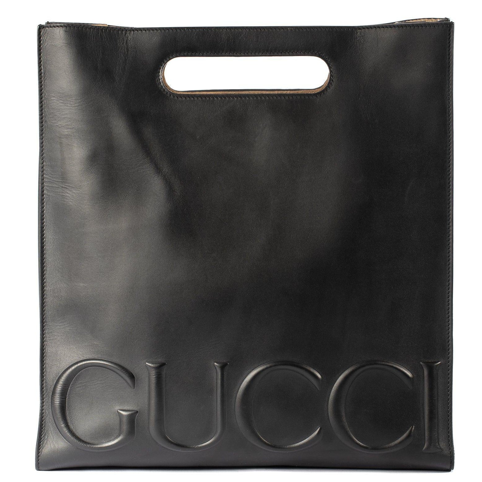 Gucci Linea XL Leather Tote Bag