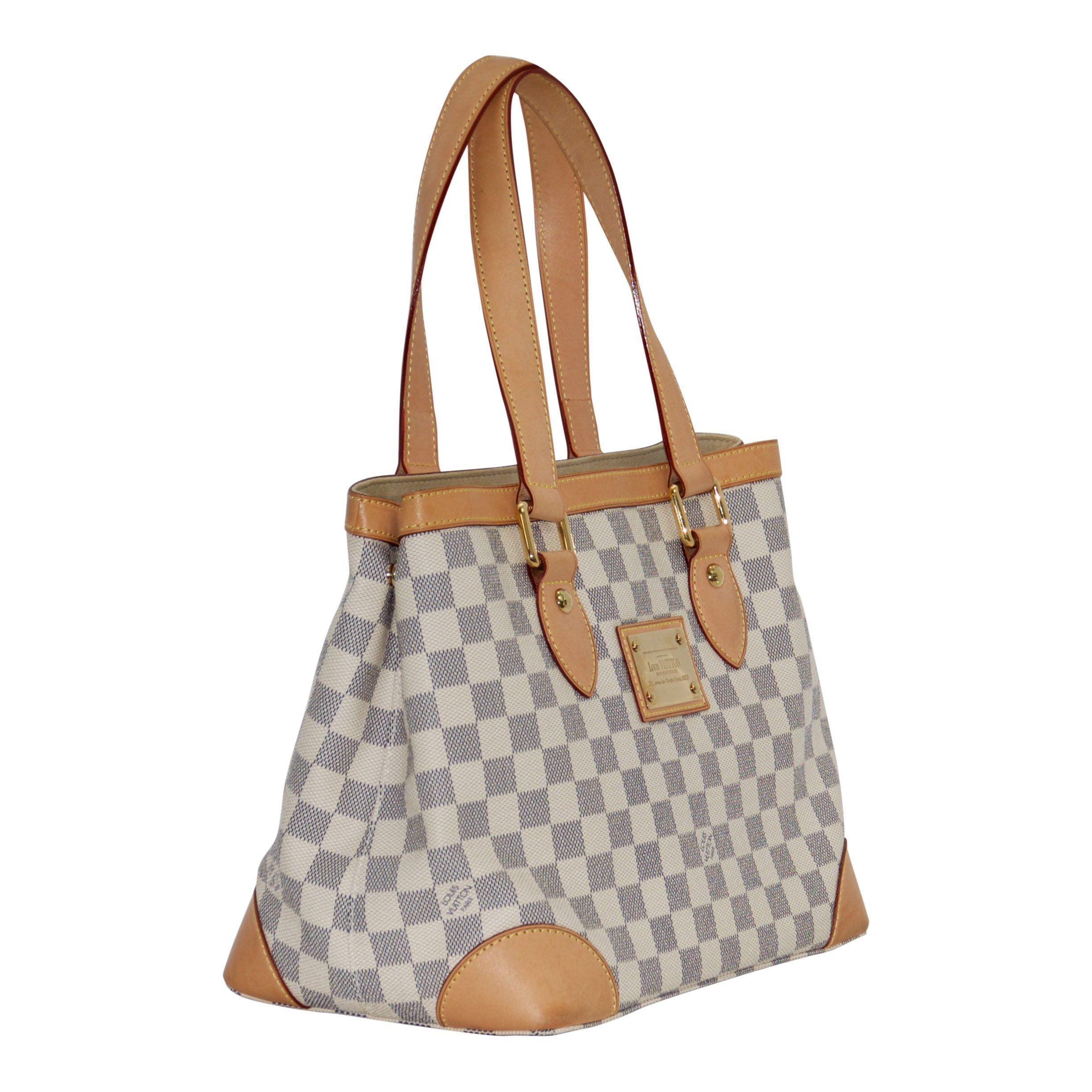 Louis Vuitton Damier Azur Hampstead #iloveprelovedlux #luxury