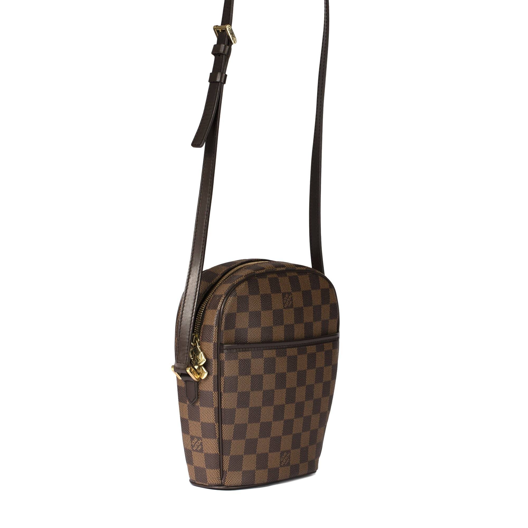 Louis Vuitton Damier Ebene IPANEMA PM Crossbody Bag