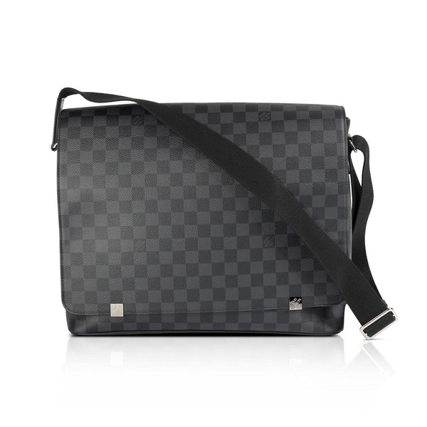 Louis Vuitton Damier Graphite District GM - Grey Messenger Bags