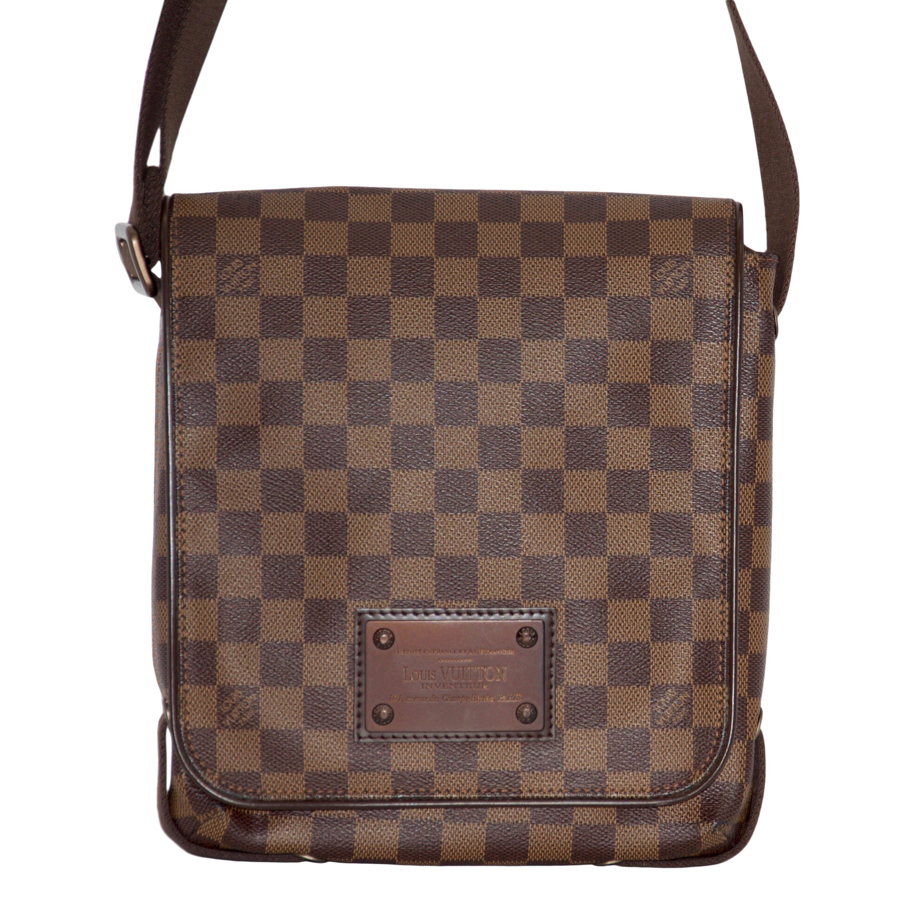 Louis Vuitton Damier Ebene Brooklyn MM QJB07X0T0A174