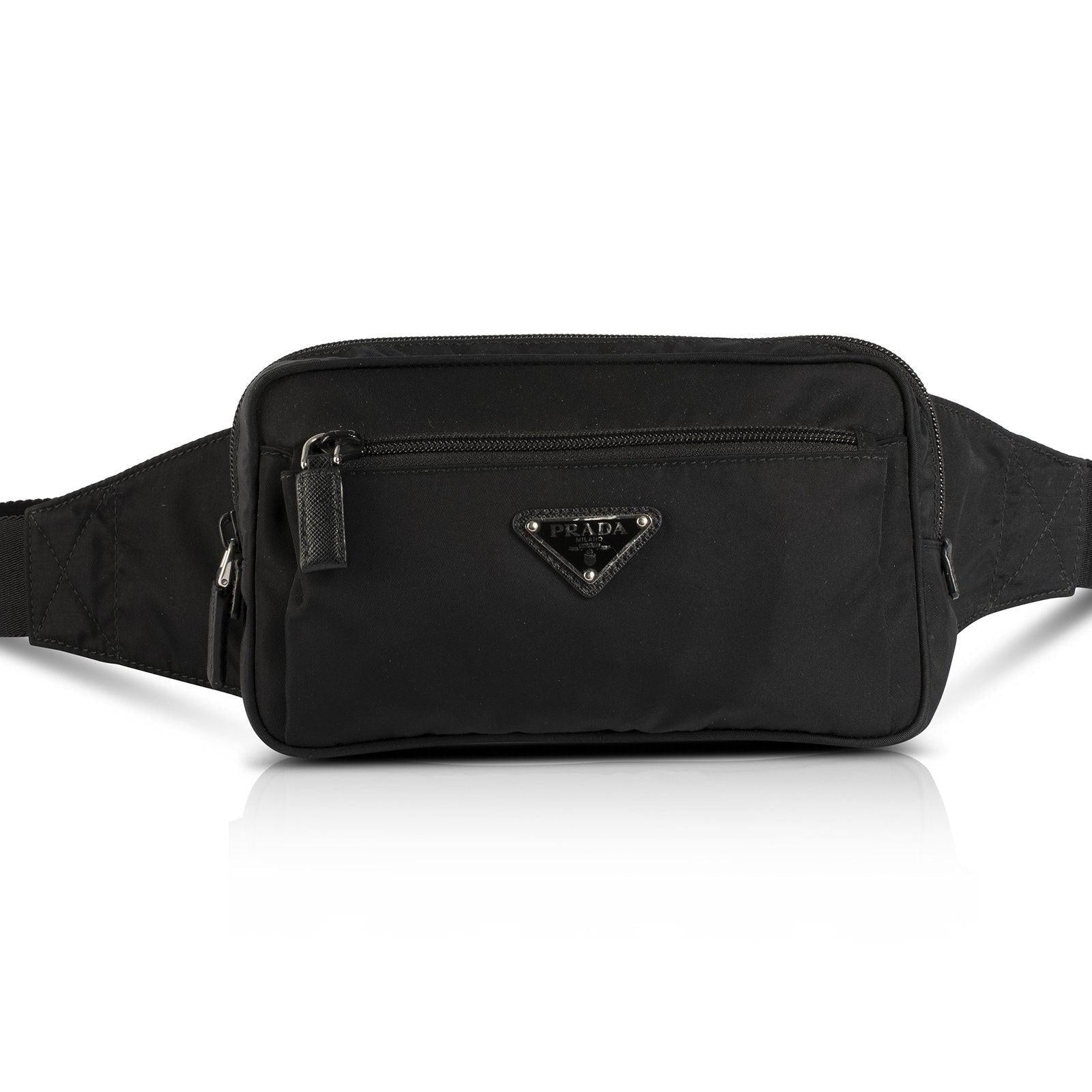 Prada nylon store belt bag