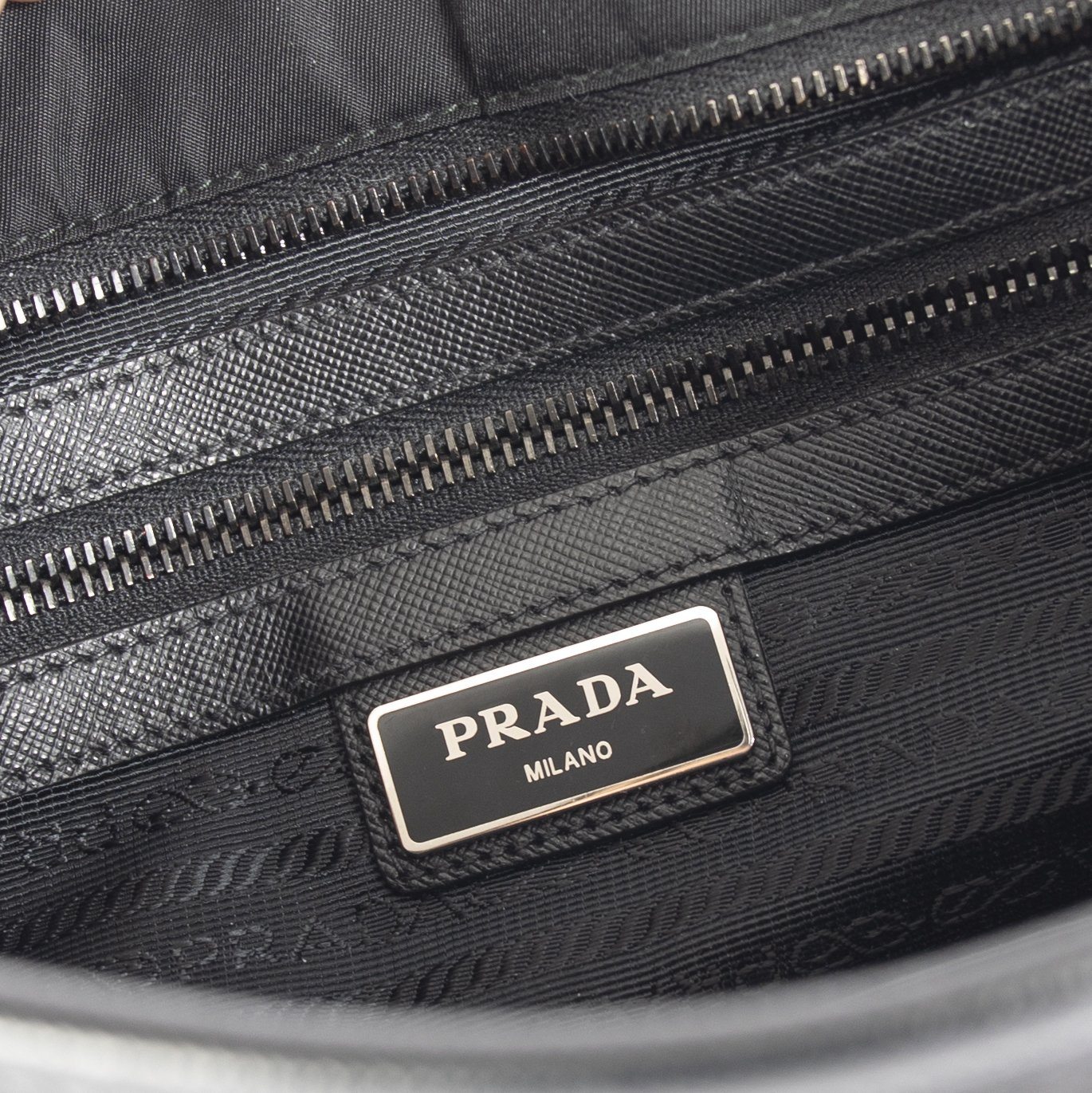 Prada Saffiano-Trimmed Tessuto Nylon Messenger Bag – Oliver Jewellery